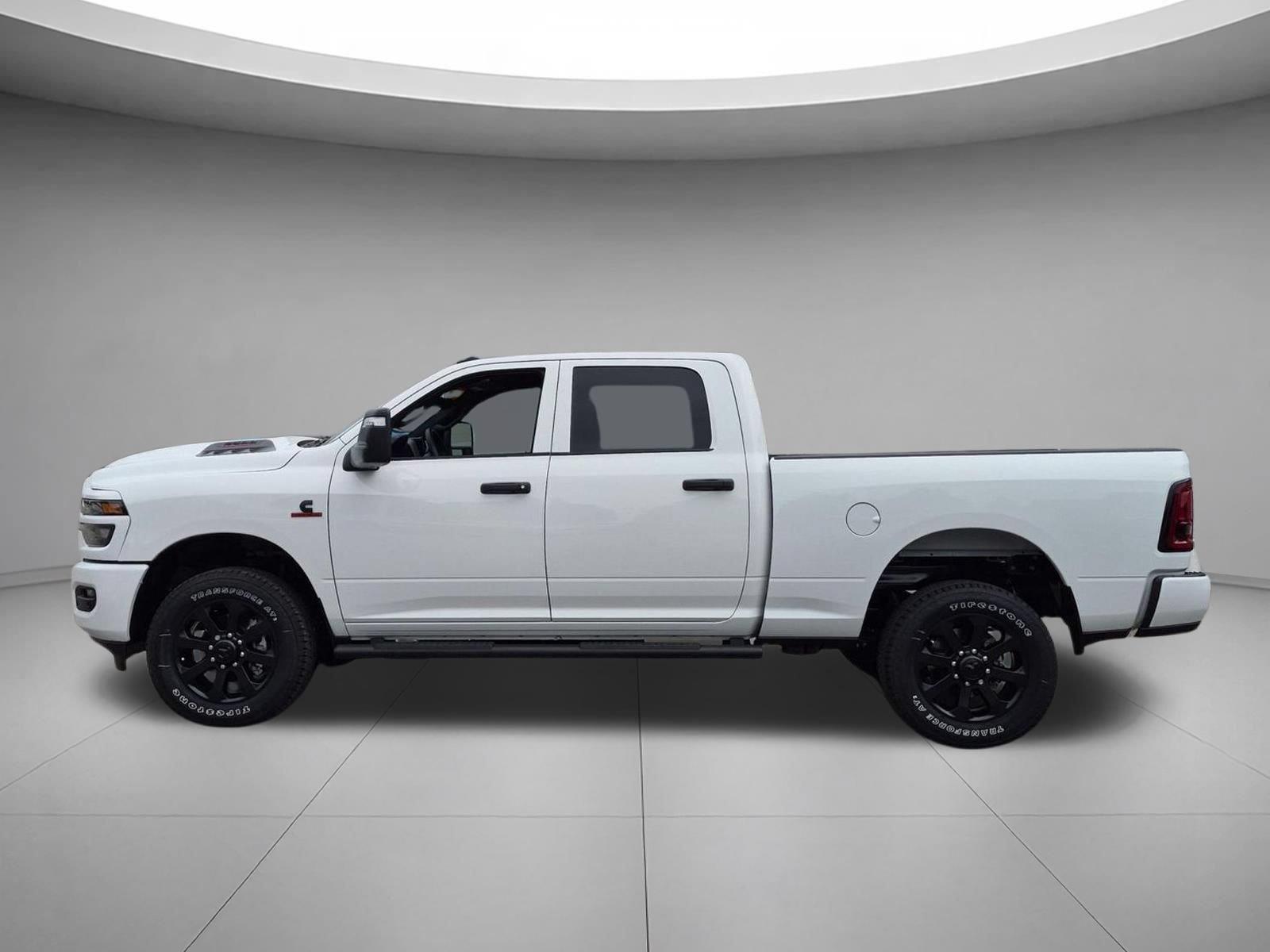 New 2026 Bright White Clearcoat Ram Black Express image 2