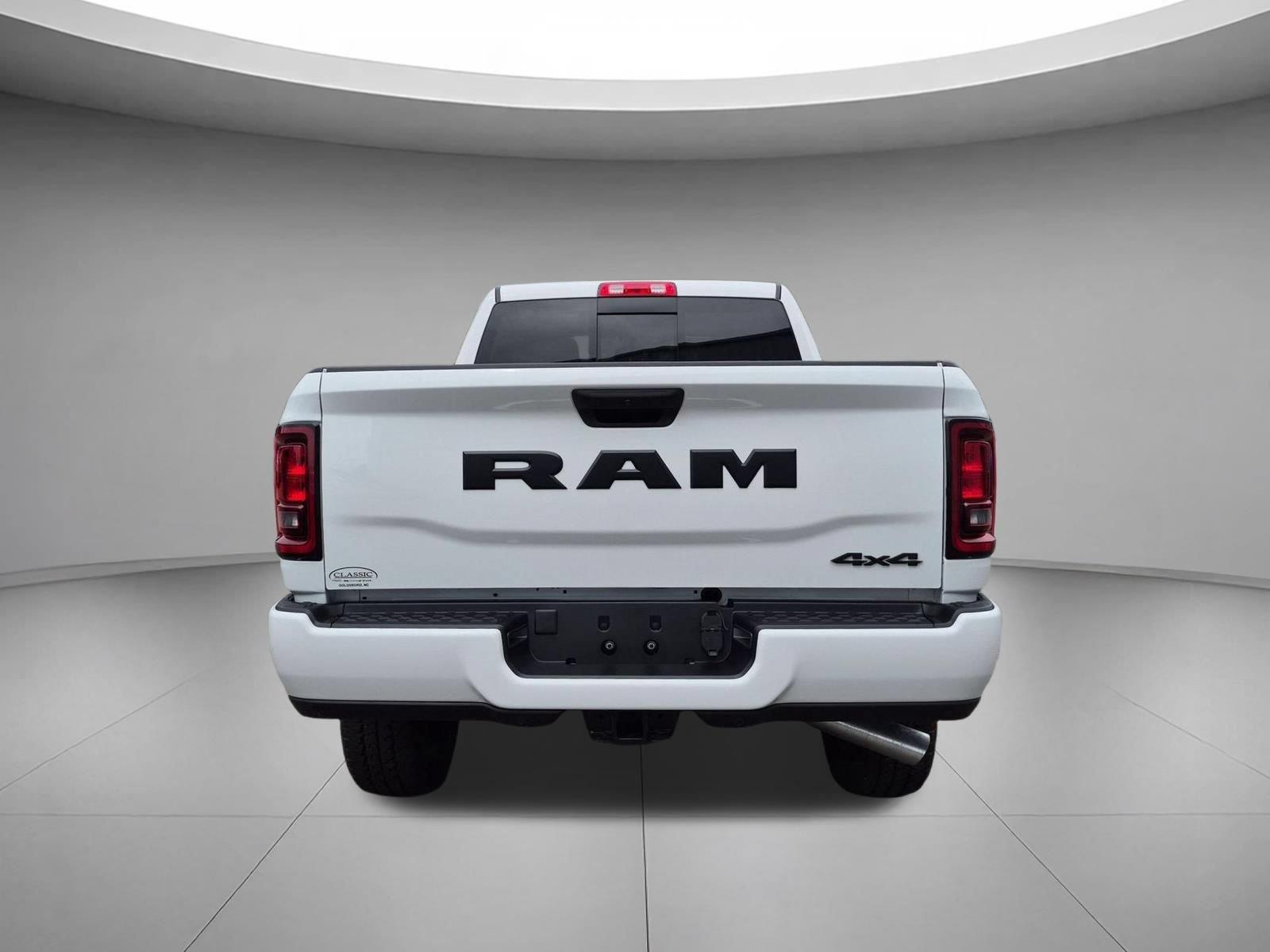 New 2026 Bright White Clearcoat Ram Black Express image 4