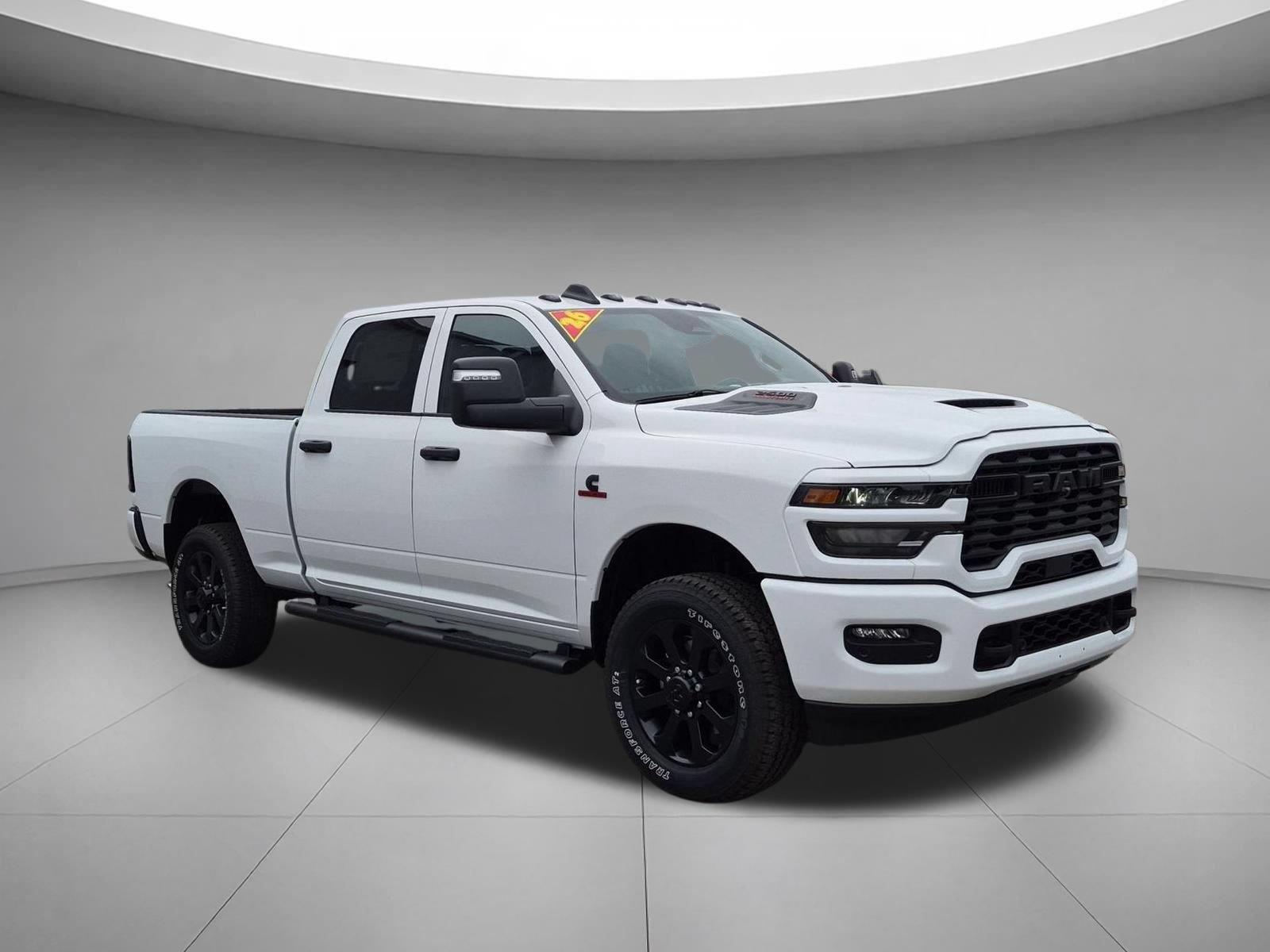 New 2026 Bright White Clearcoat Ram Black Express image 7
