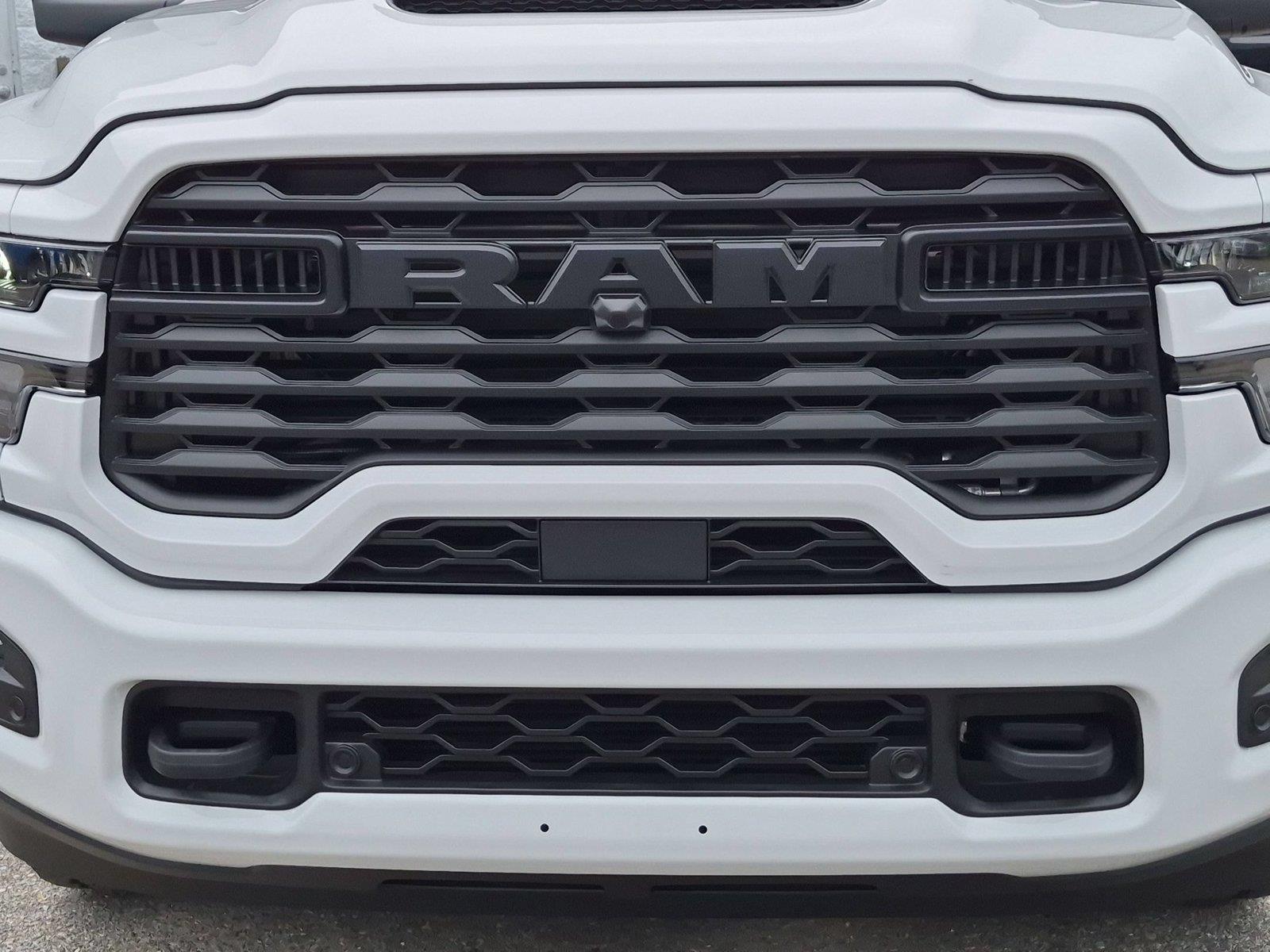 New 2026 Bright White Clearcoat Ram Black Express image 14