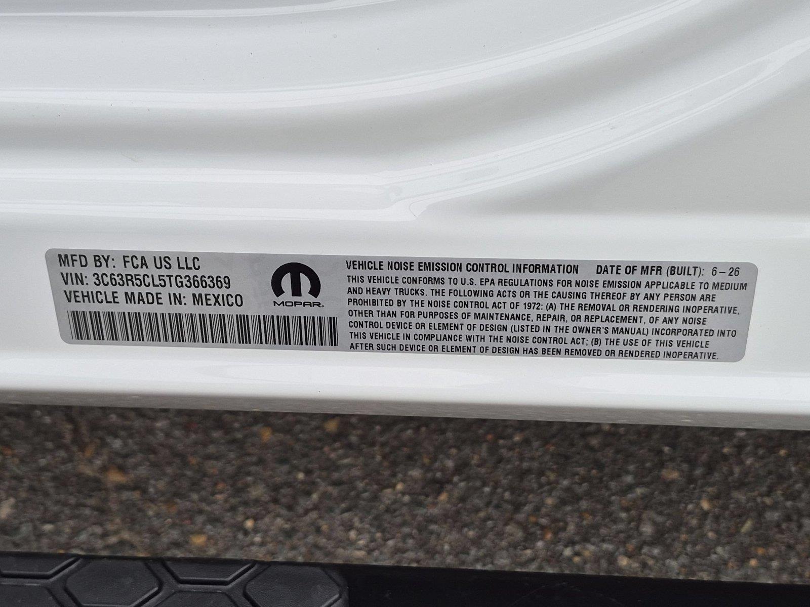 New 2026 Bright White Clearcoat Ram Black Express image 39