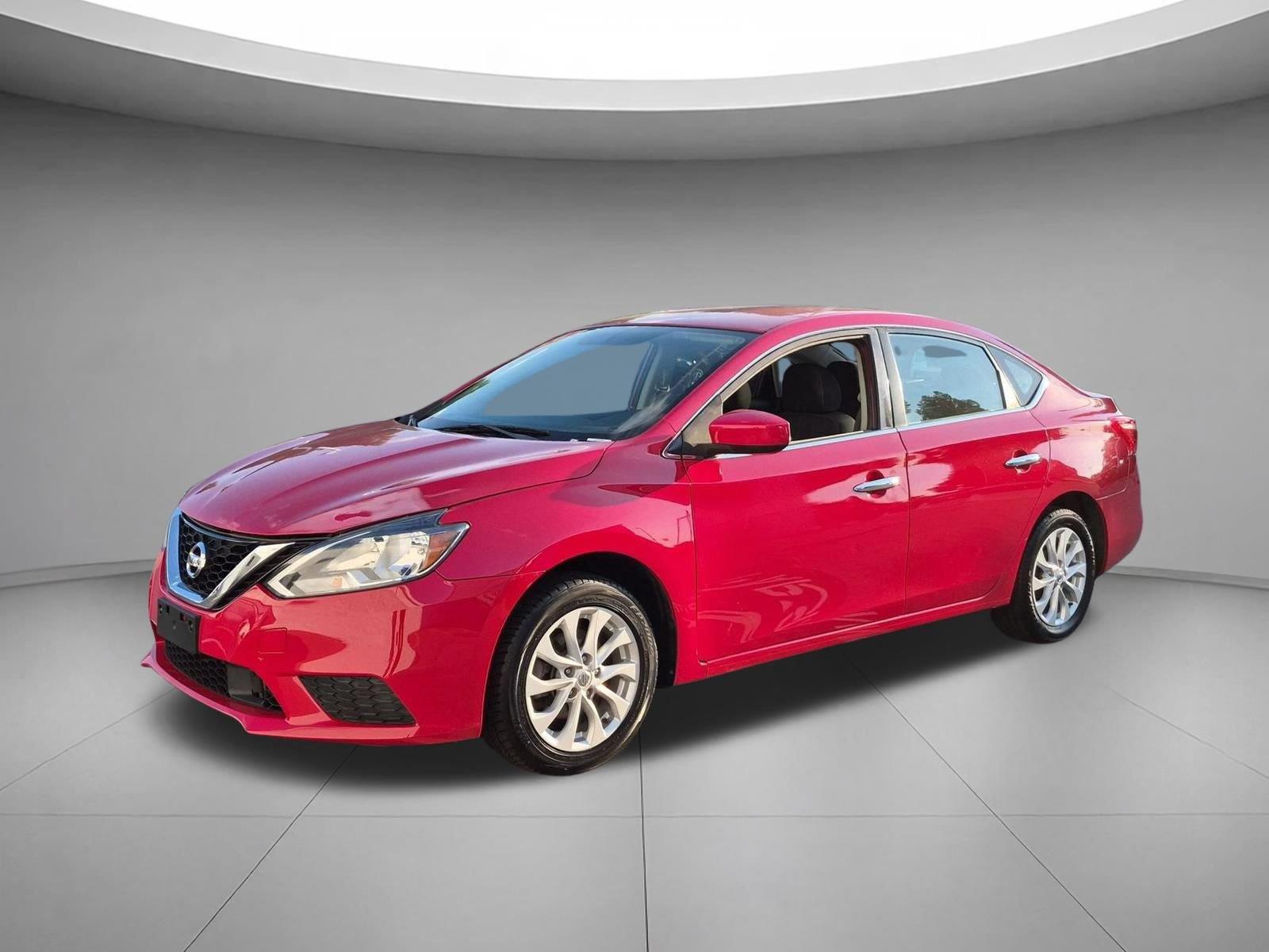 Red Alert 2018 Nissan Sentra Sedan Front-Wheel Drive Continuously Variable Transmission