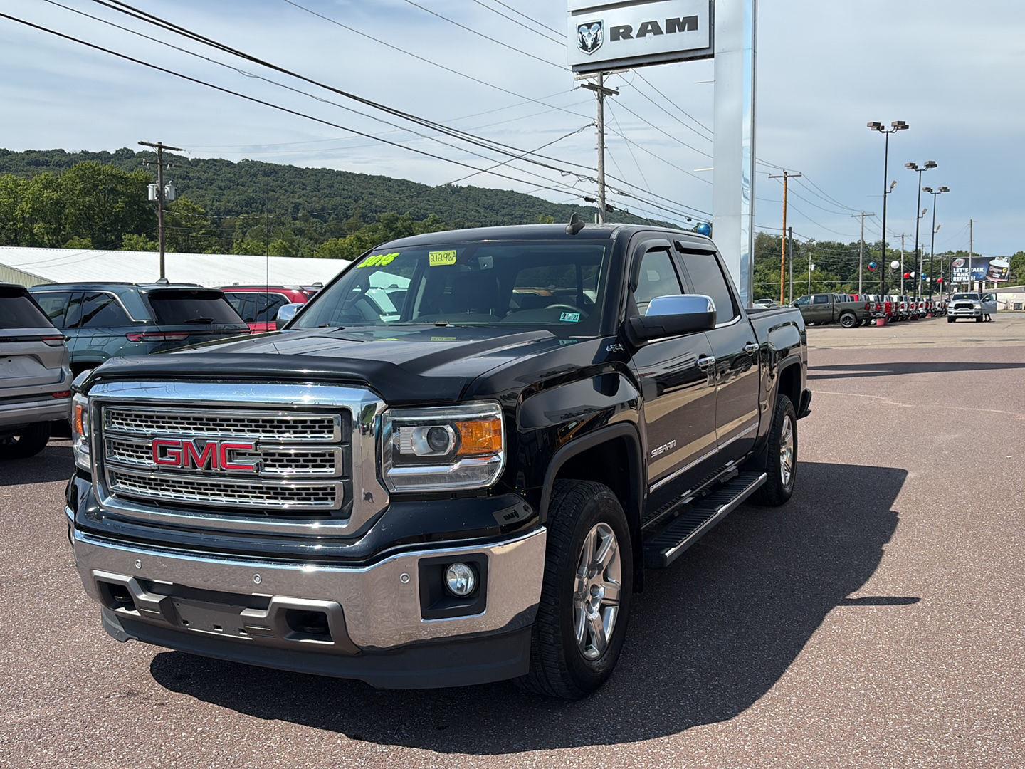 Onyx Black 2015 GMC Sierra 1500 Pickup Truck Four-Wheel Drive 6-Speed Automatic