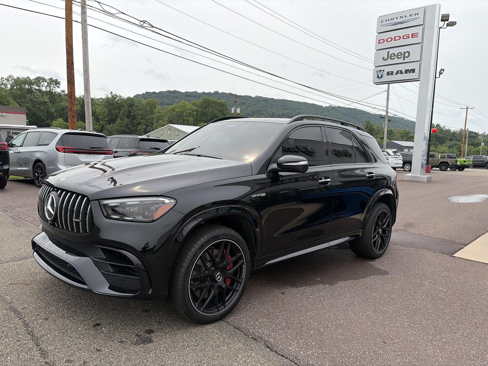 Obsidian Black Metallic 2024 Mercedes-Benz GLE SUV / Crossover All-Wheel Drive Automatic