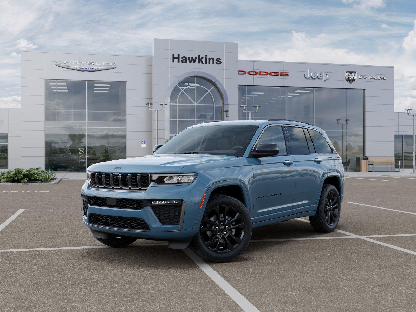 Gray (Steel Blue) 2026 Jeep Grand Cherokee SUV / Crossover Four-Wheel Drive 8-Speed Automatic