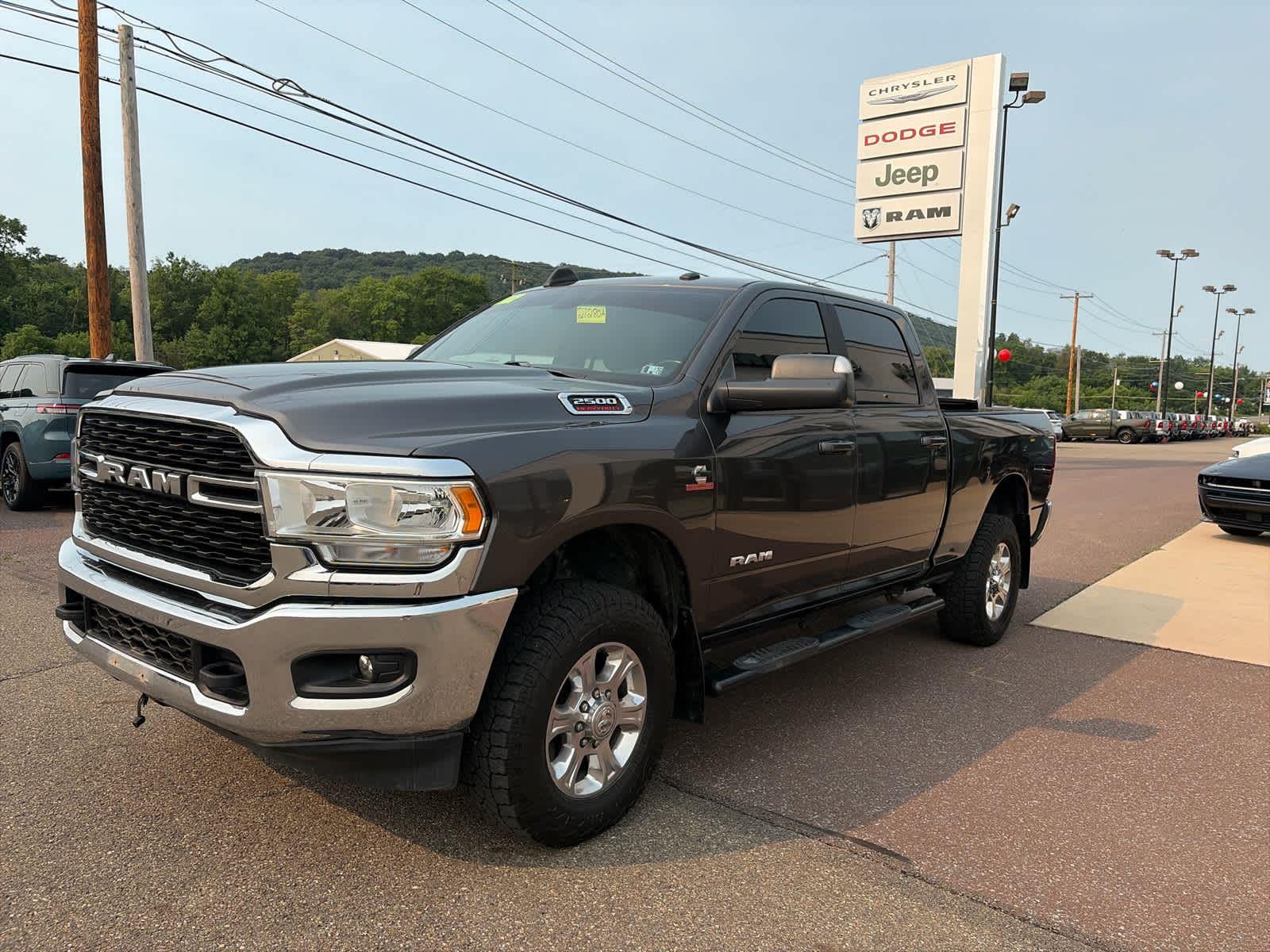 Gray (Granite Crystal Metallic Clearcoat) 2022 RAM 2500 Pickup Truck Four-Wheel Drive 6-Speed Automatic