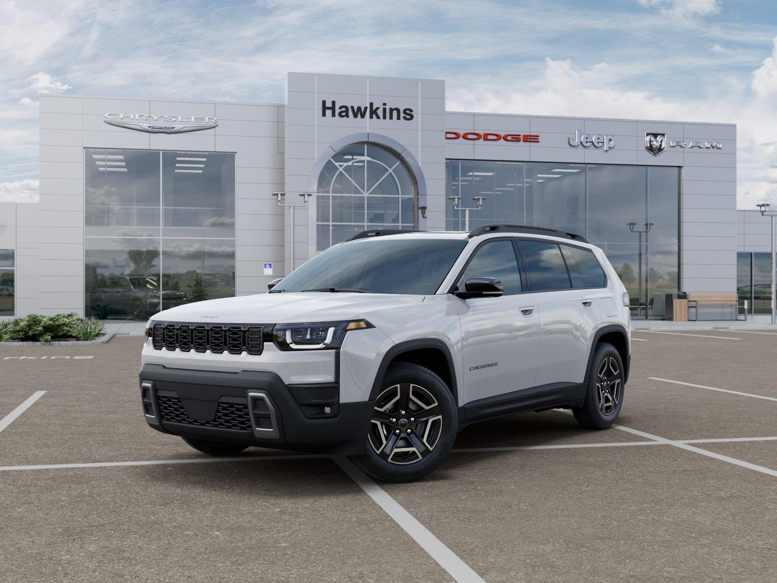 Bright White Clearcoat 2026 Jeep Cherokee SUV / Crossover Four-Wheel Drive Automatic
