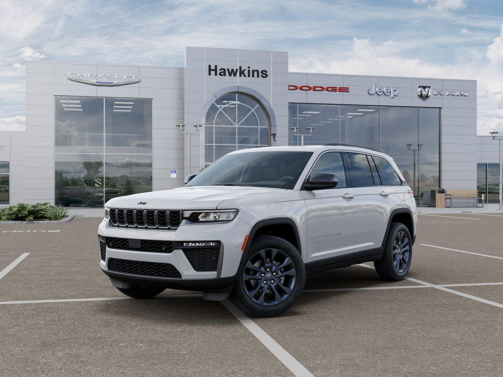 Bright White Clearcoat 2026 Jeep Grand Cherokee SUV / Crossover Four-Wheel Drive 8-Speed Automatic