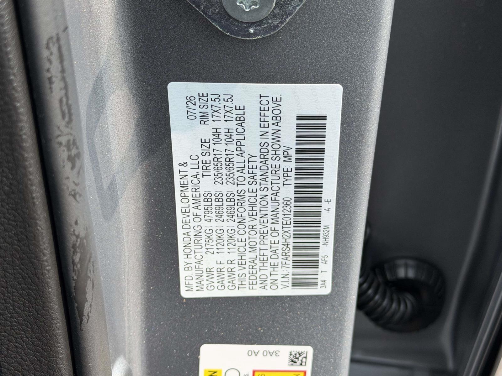 New 2026 Honda CR-V SUV