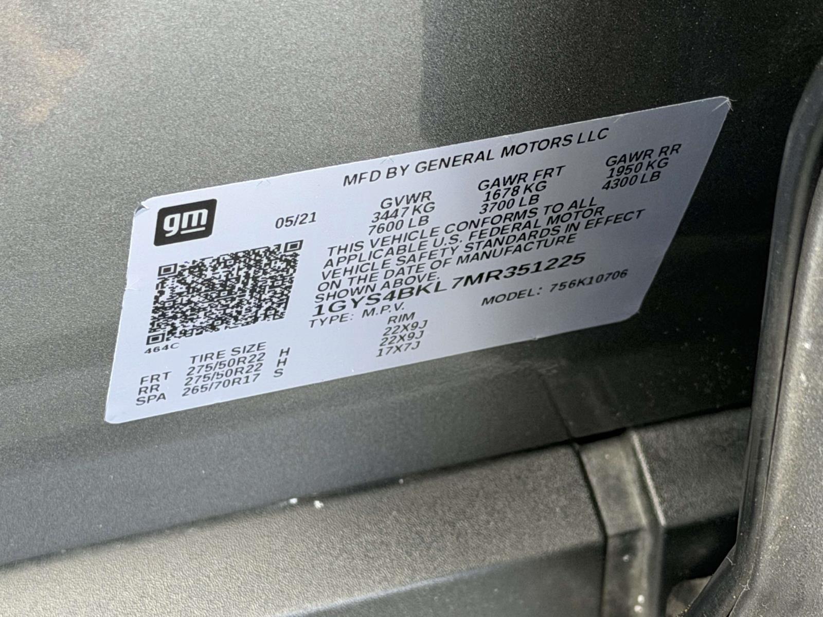 Used 2021 Cadillac Escalade SUV