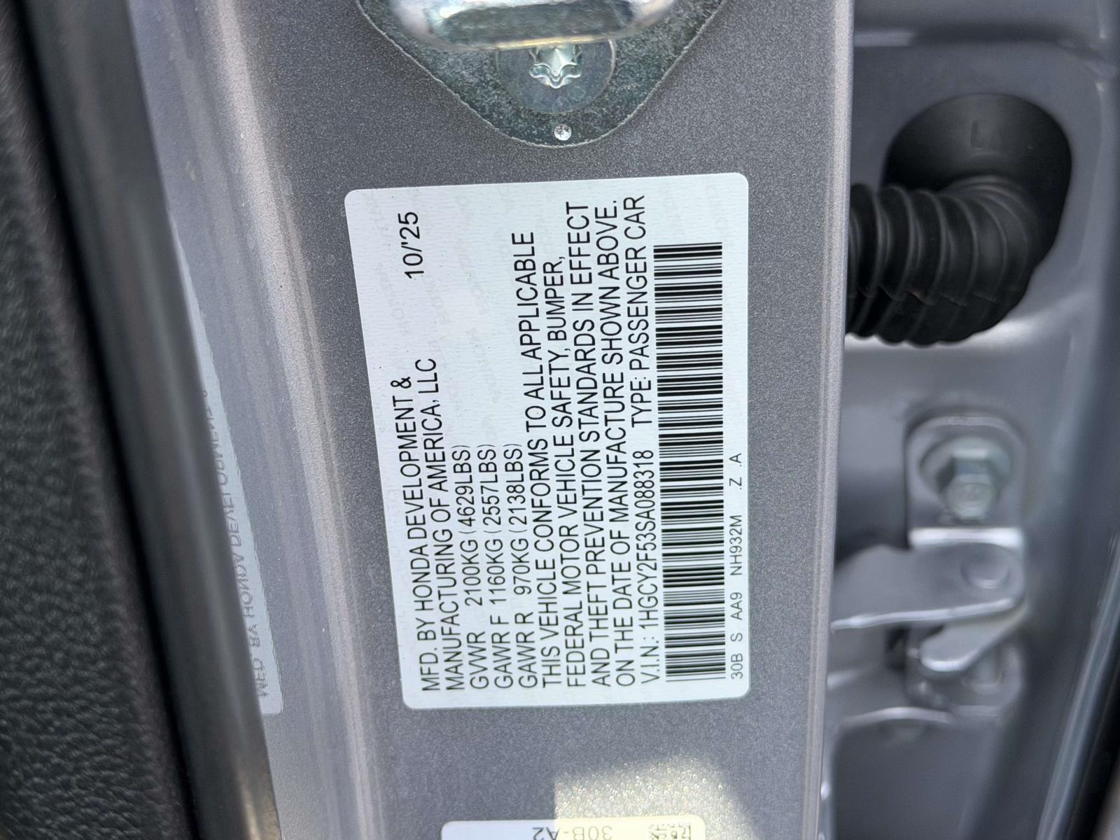 Used 2025 Honda Accord Hybrid Sedan