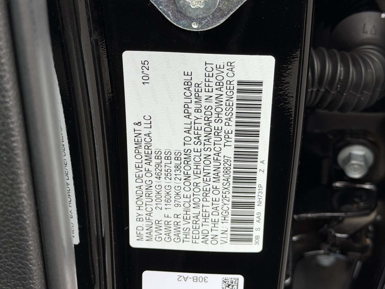 Used 2025 Honda Accord Hybrid Sedan