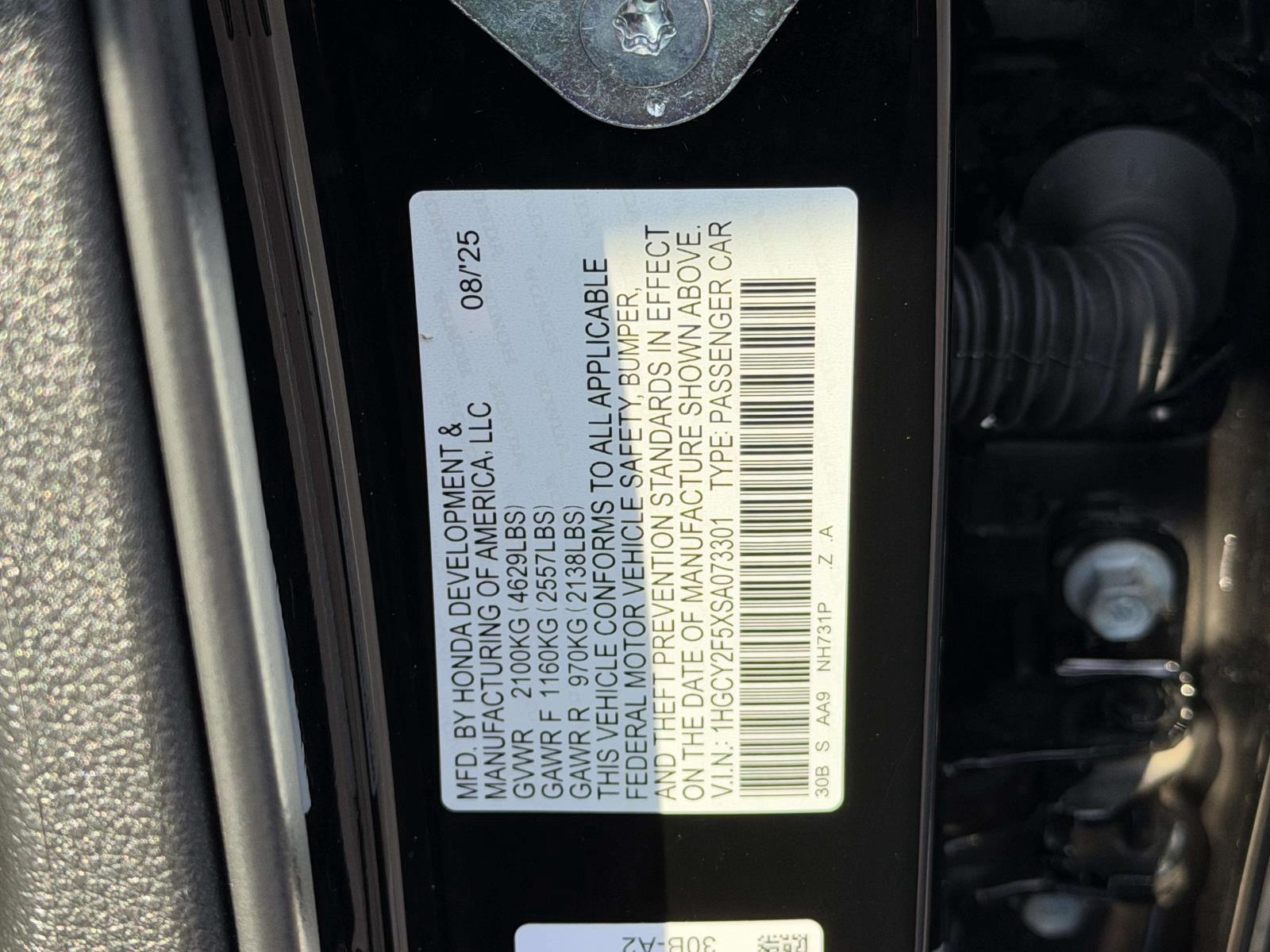 Used 2025 Honda Accord Hybrid Sedan