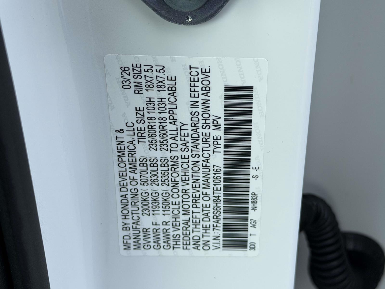 Used 2026 Honda CR-V Hybrid SUV