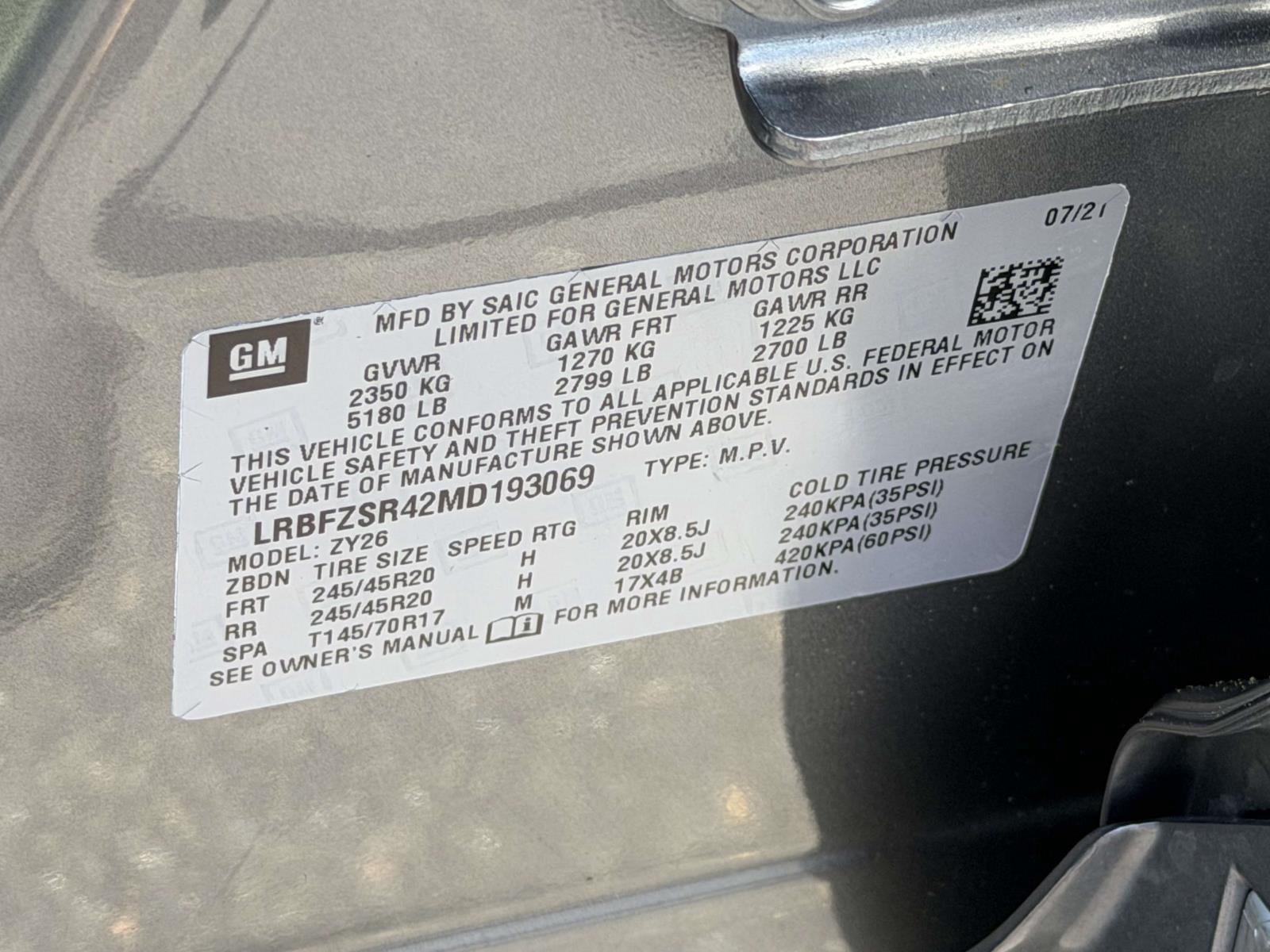 Used 2021 Buick Envision SUV