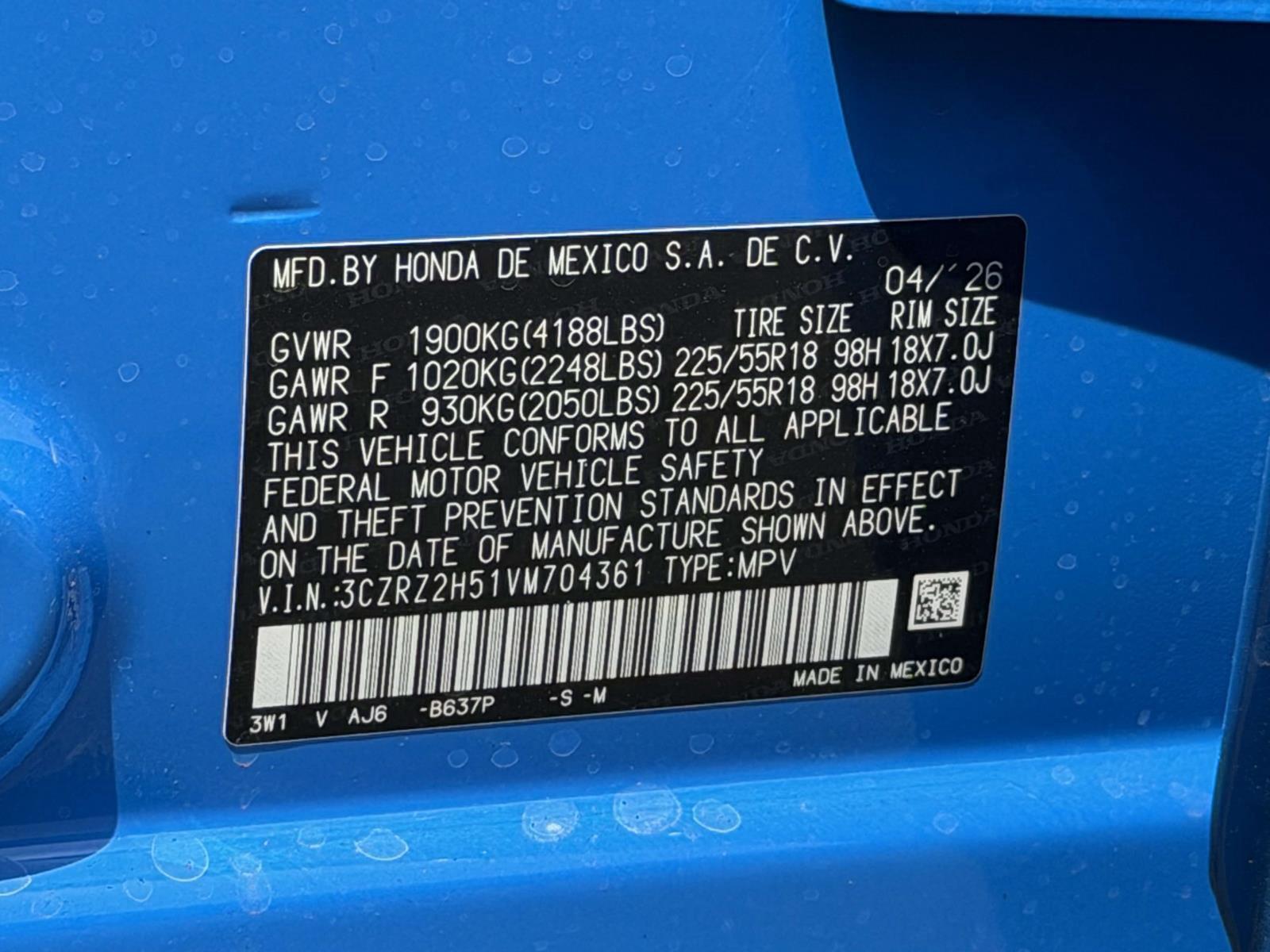 New 2027 Honda HR-V SUV