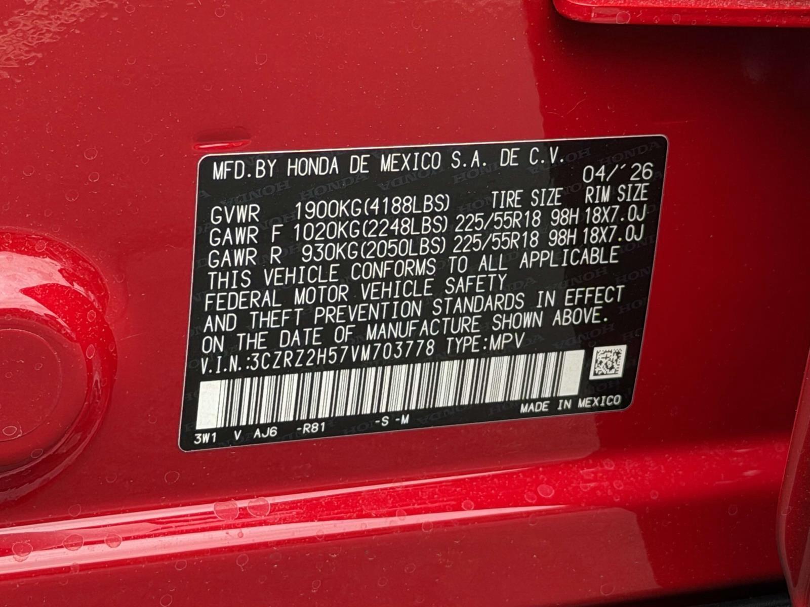 New 2027 Honda HR-V SUV