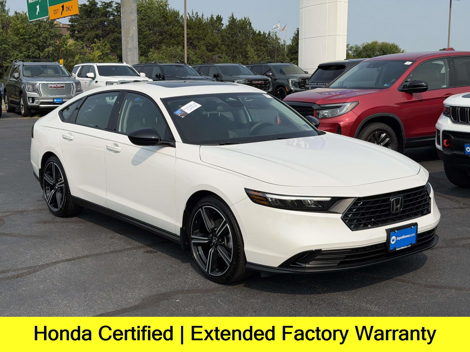 Platinum White Pearl 2026 Honda Accord Sedan Front-Wheel Drive Continuously Variable Transmission