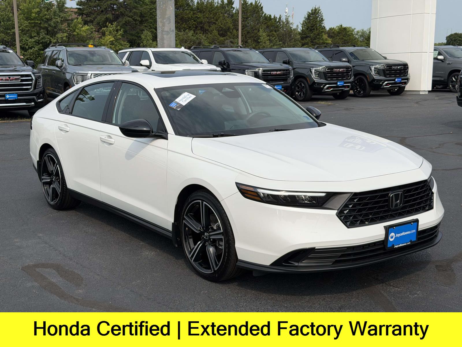 Platinum White Pearl 2026 Honda Accord Sedan Front-Wheel Drive Continuously Variable Transmission
