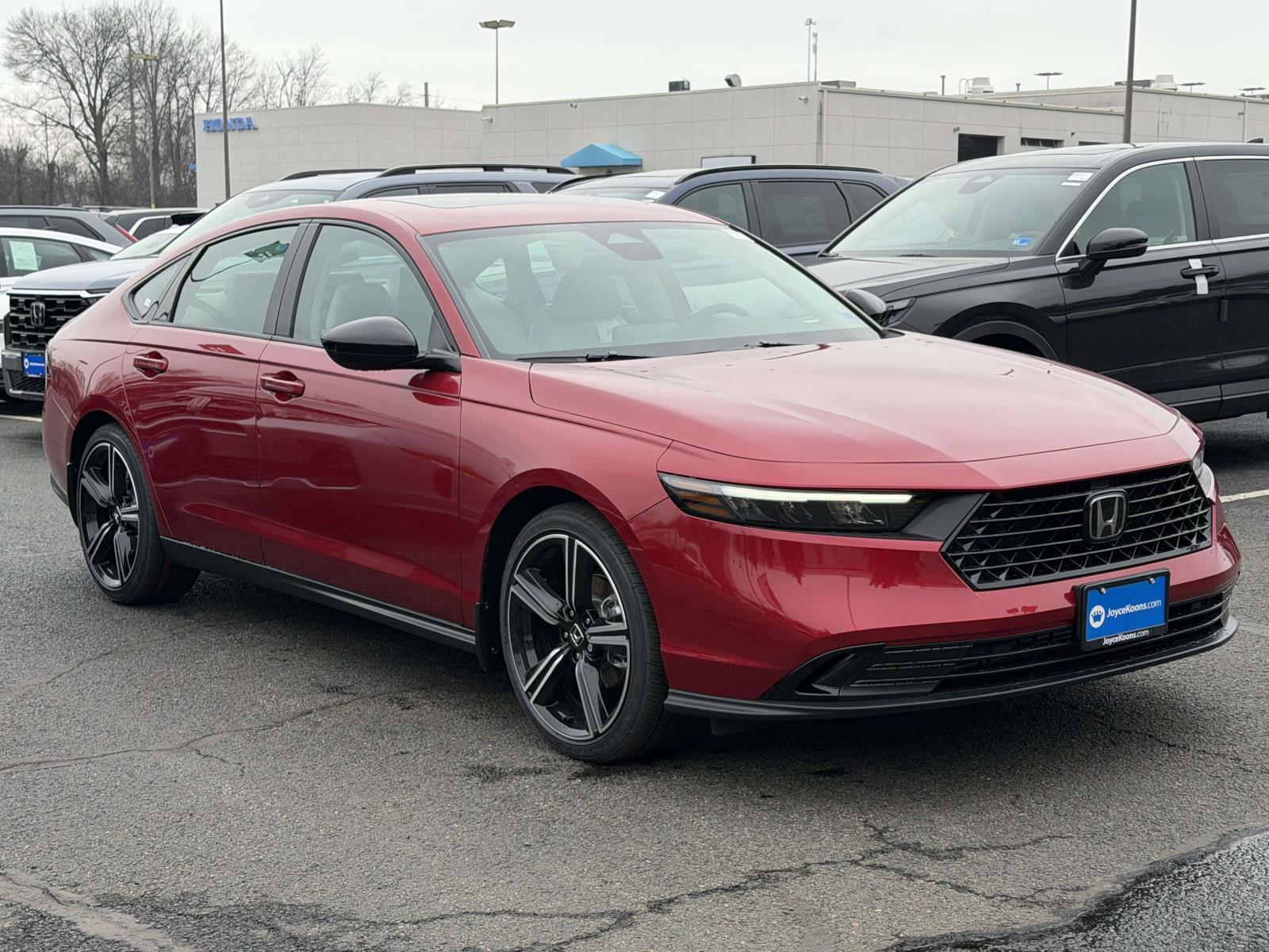 Radiant Red Metallic 2026 Honda Accord Sedan Front-Wheel Drive Continuously Variable Transmission