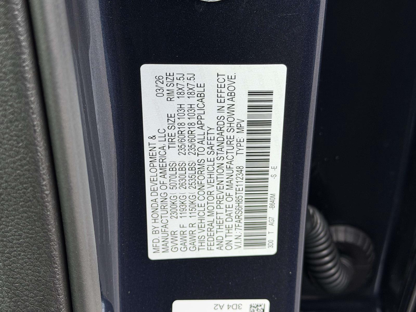 Used 2026 Honda CR-V Hybrid SUV