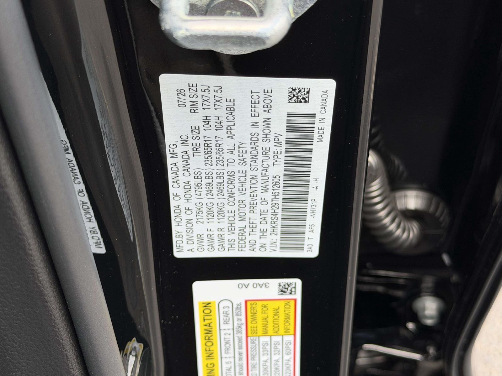 New 2026 Honda CR-V SUV