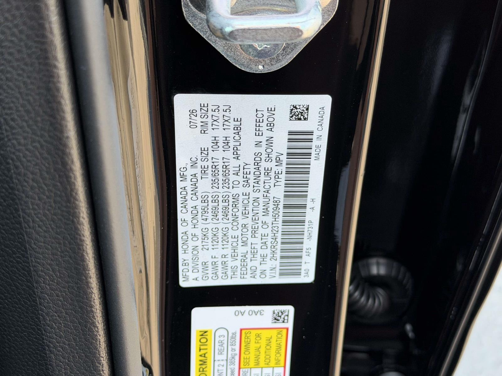 New 2026 Honda CR-V SUV