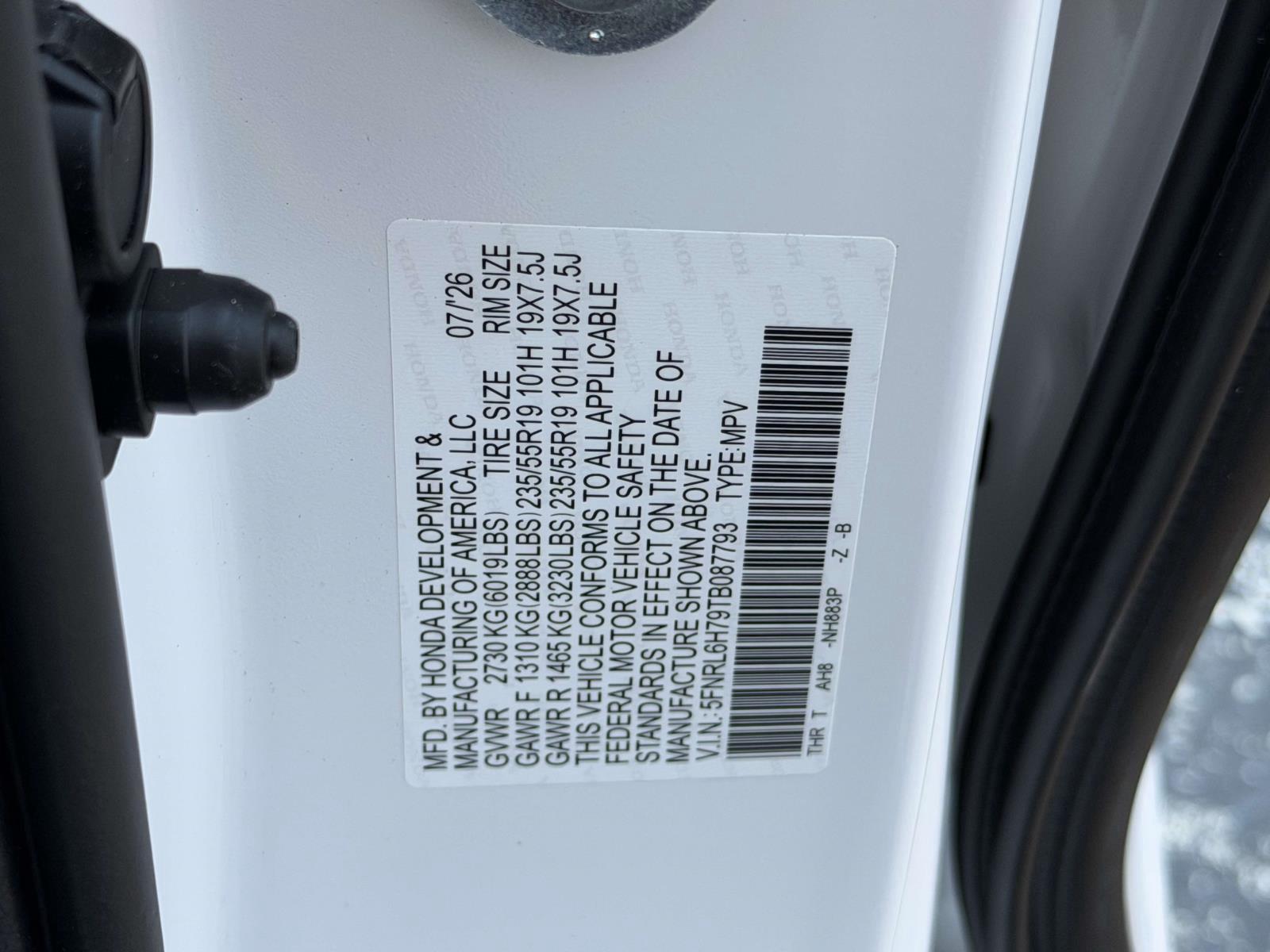 New 2026 Honda Odyssey Van
