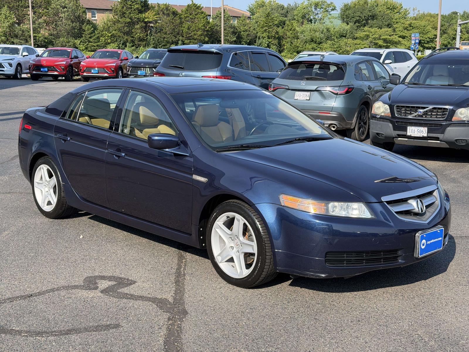 Abyss Blue Pearl 2005 Acura TL Sedan Front-Wheel Drive 5-Speed Automatic Overdrive