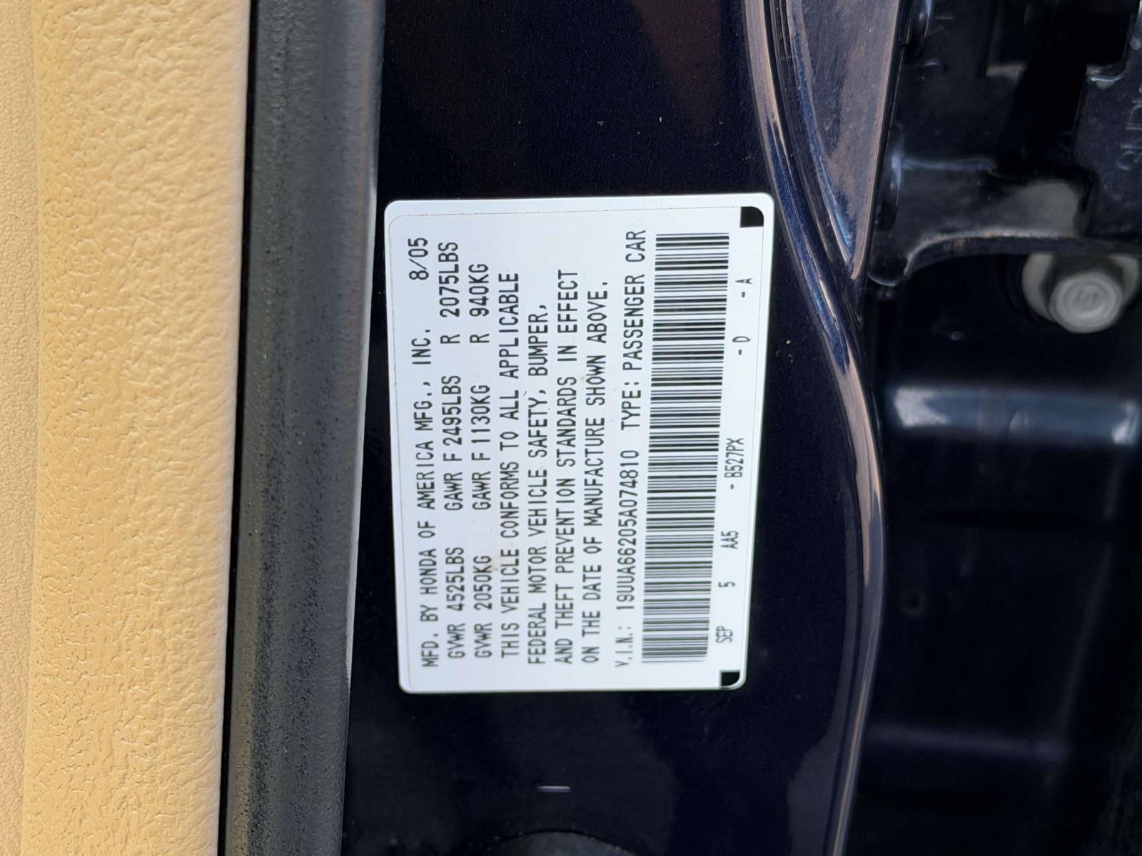Used 2005 Acura TL Sedan