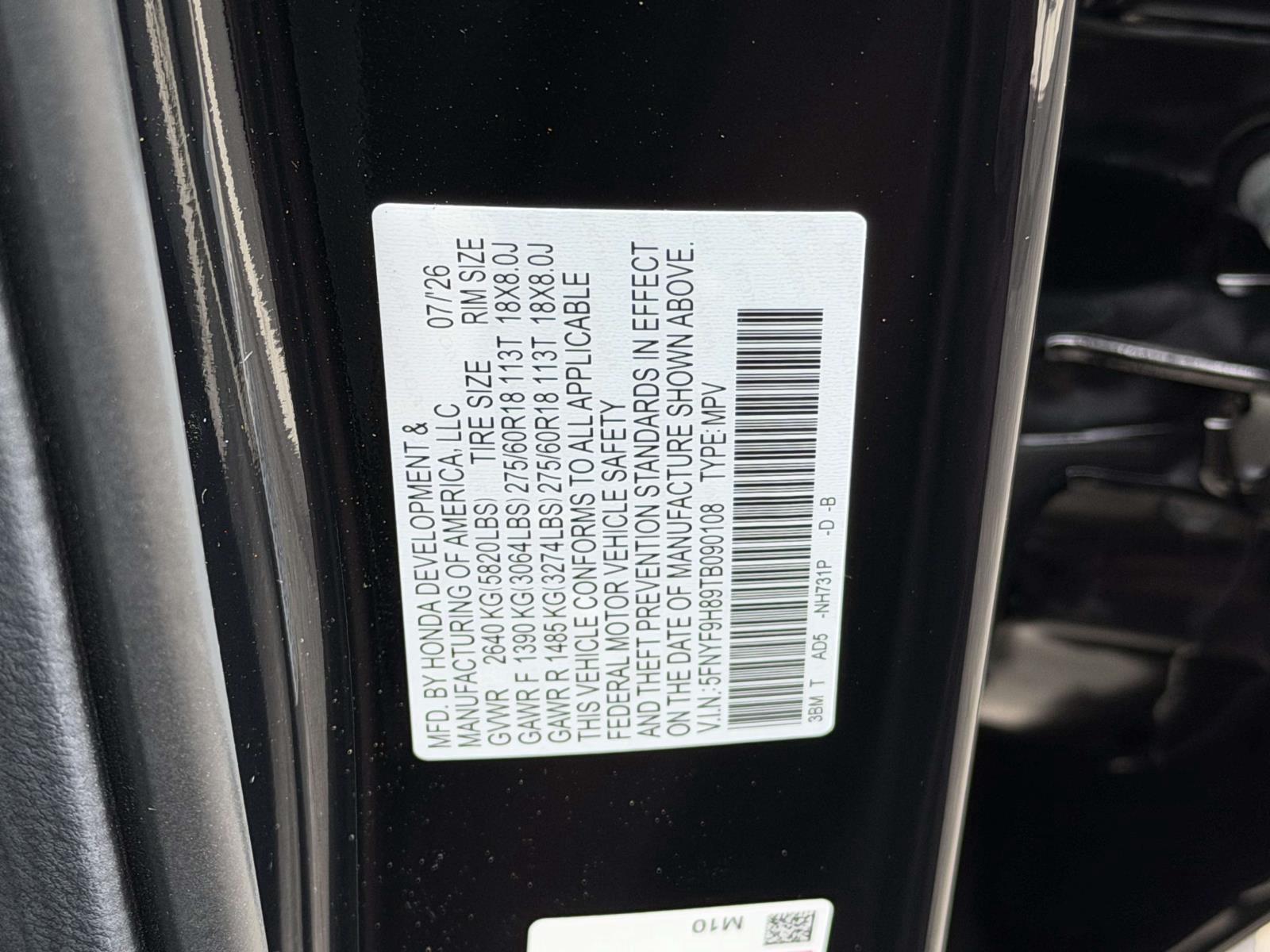 New 2026 Honda Passport SUV