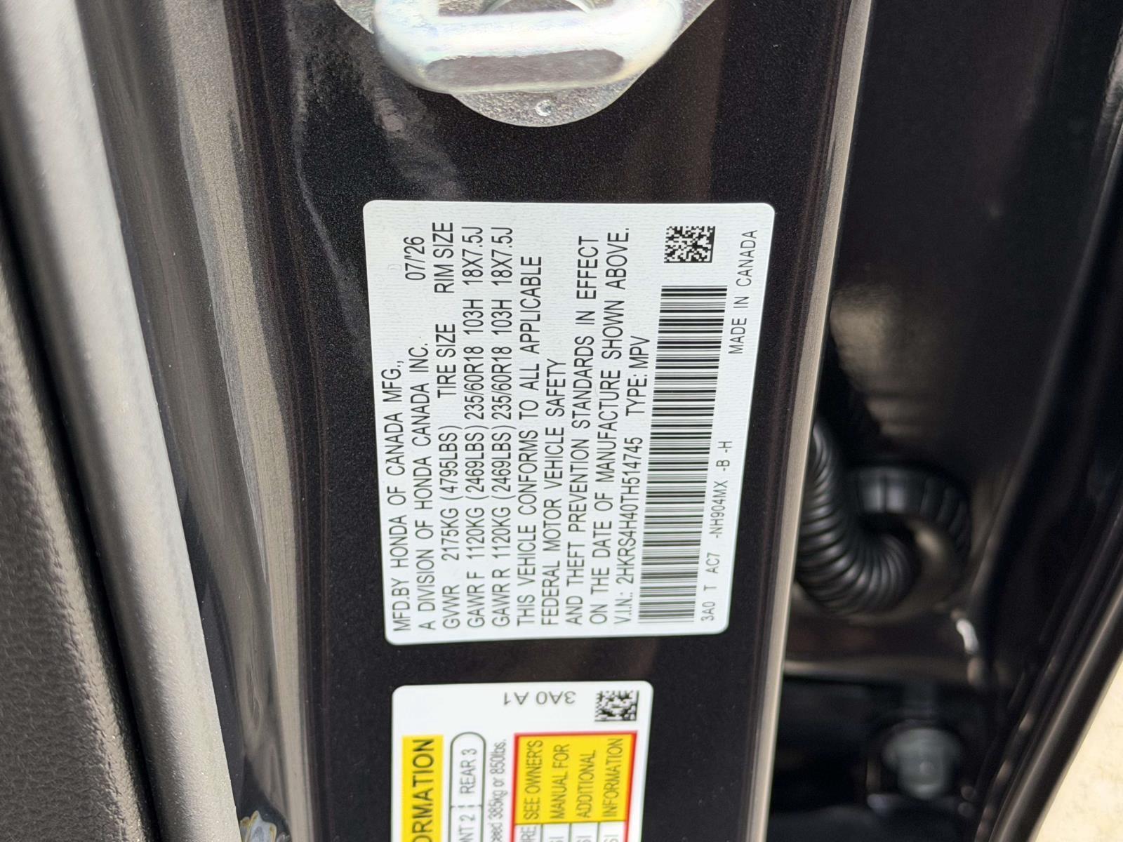 New 2026 Honda CR-V SUV