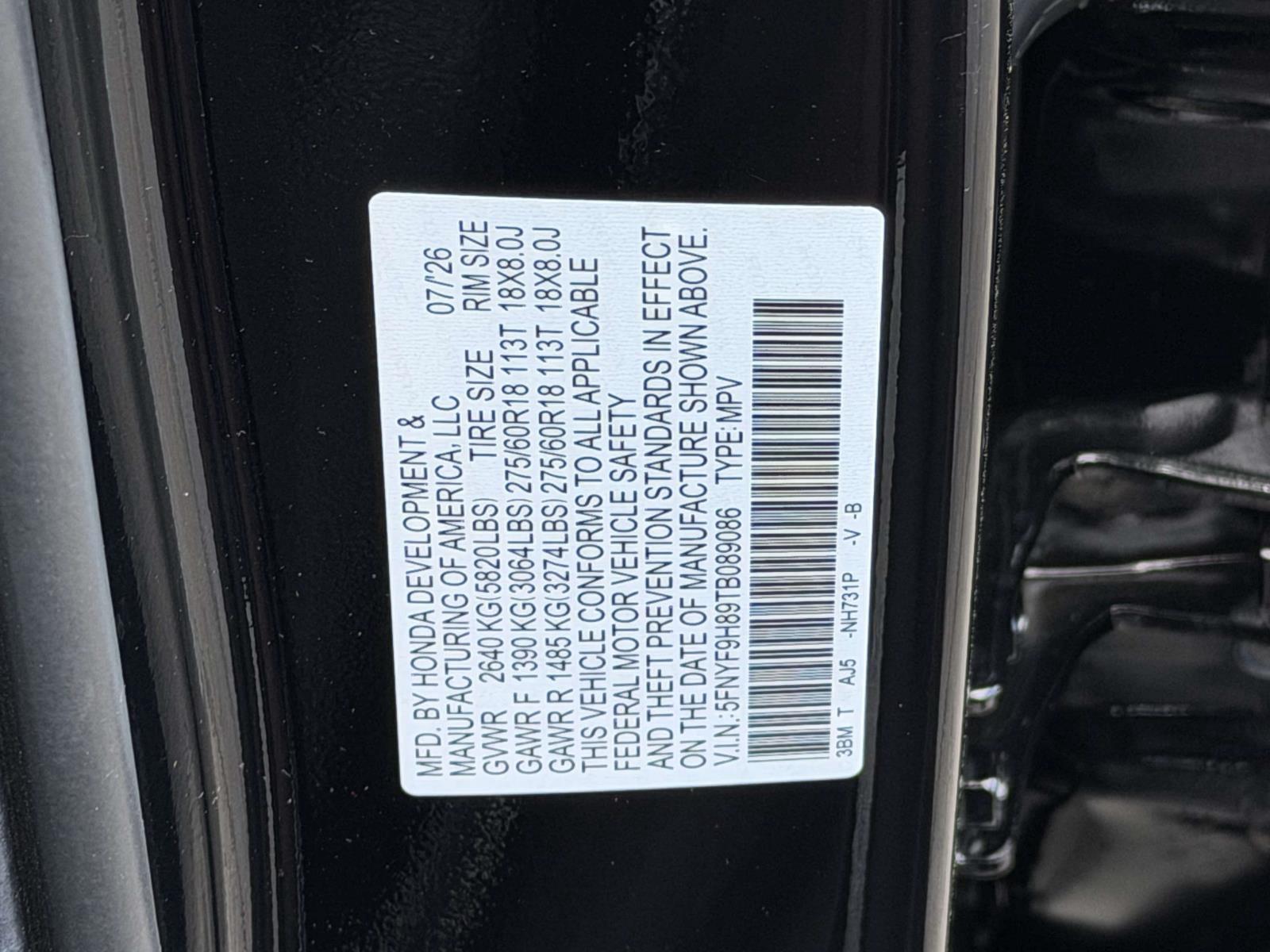 New 2026 Honda Passport SUV