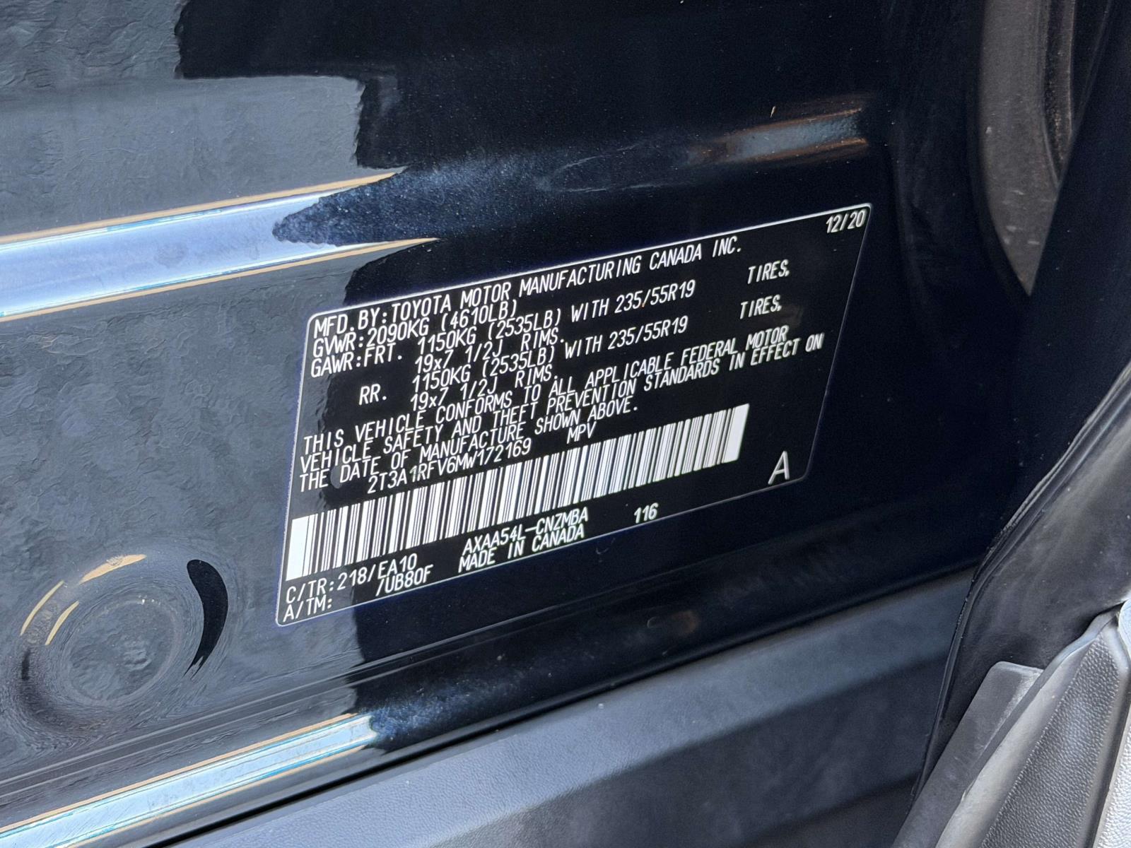 Used 2021 Toyota RAV4 SUV