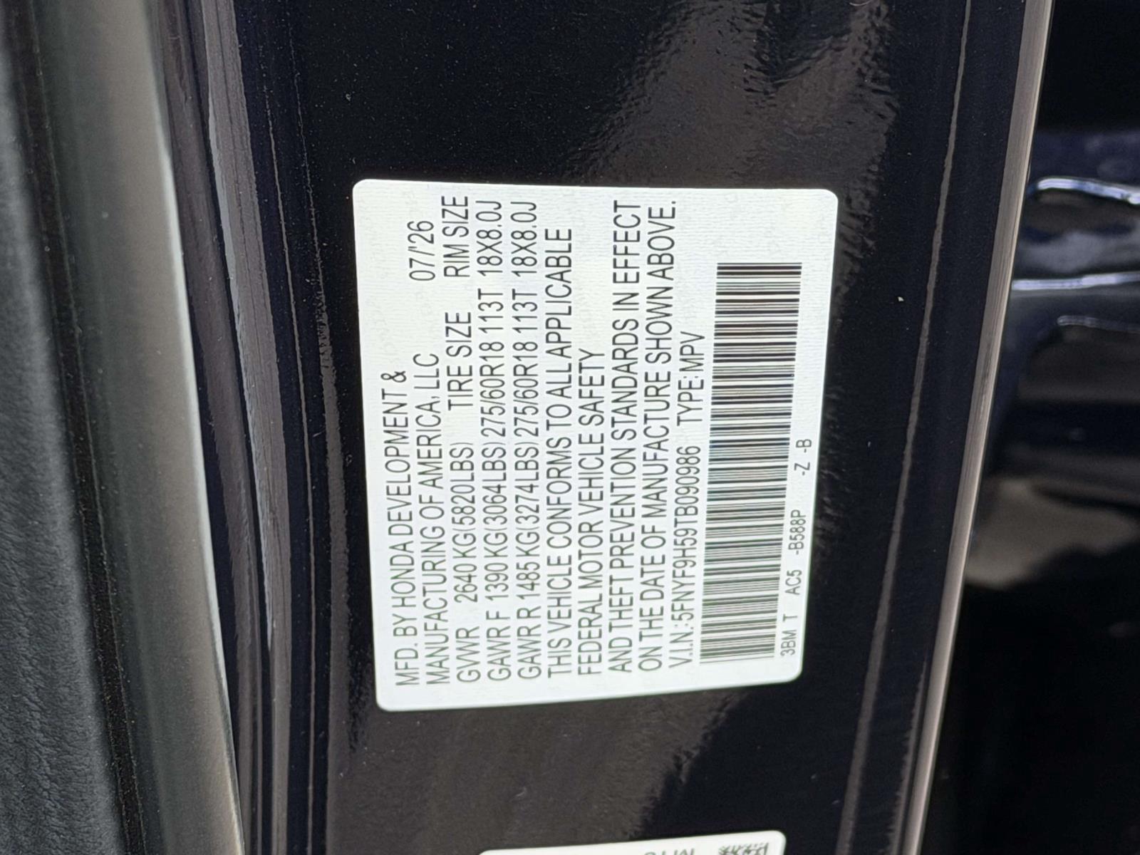 New 2026 Honda Passport SUV