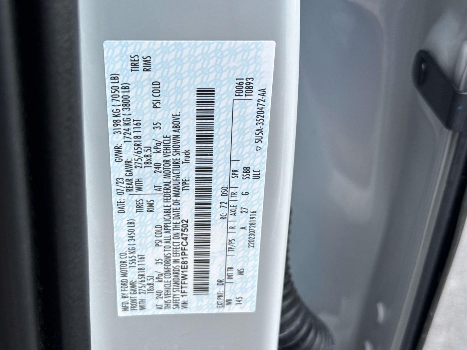 Used 2023 Ford F-150 Truck