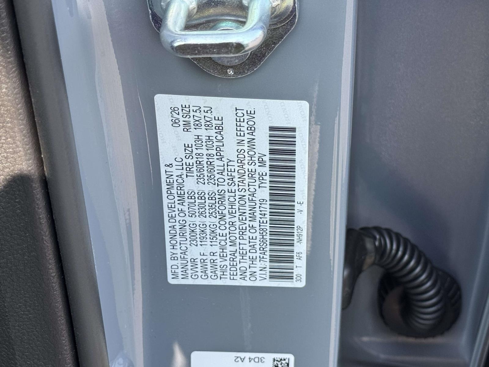 Used 2026 Honda CR-V Hybrid SUV