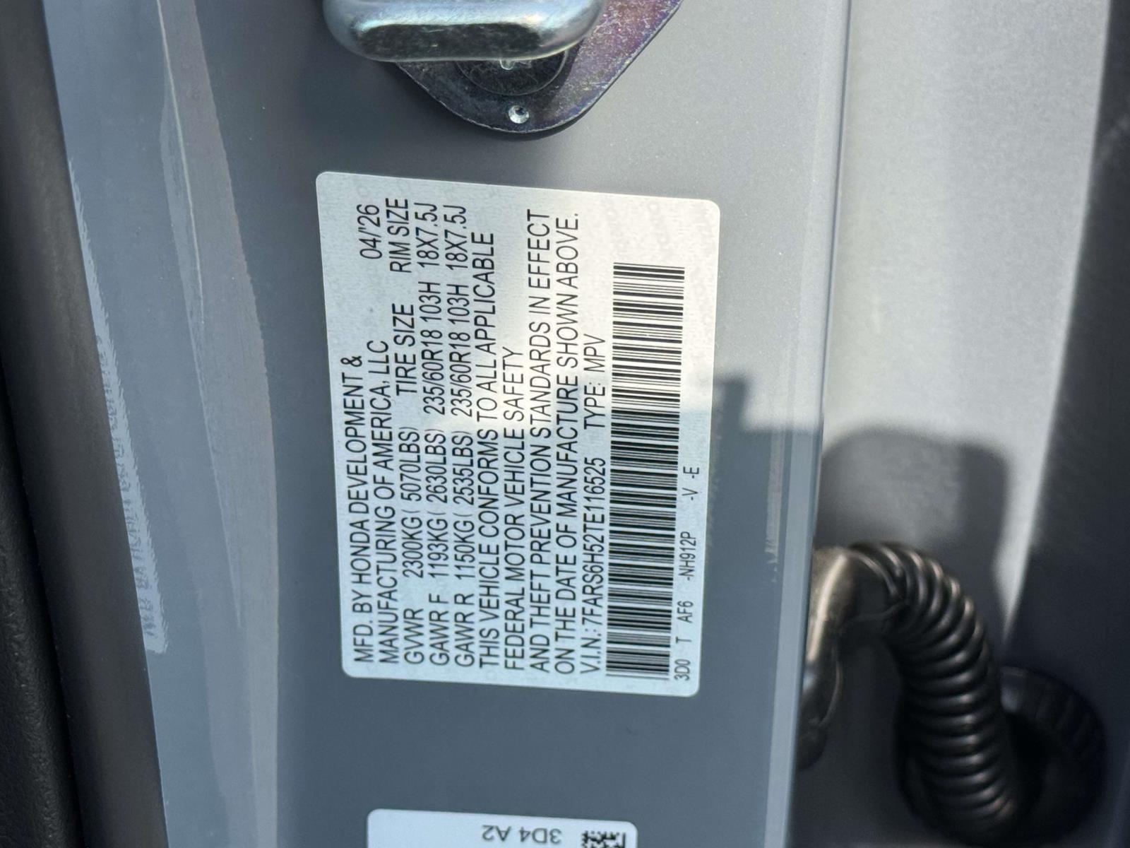 Used 2026 Honda CR-V Hybrid SUV