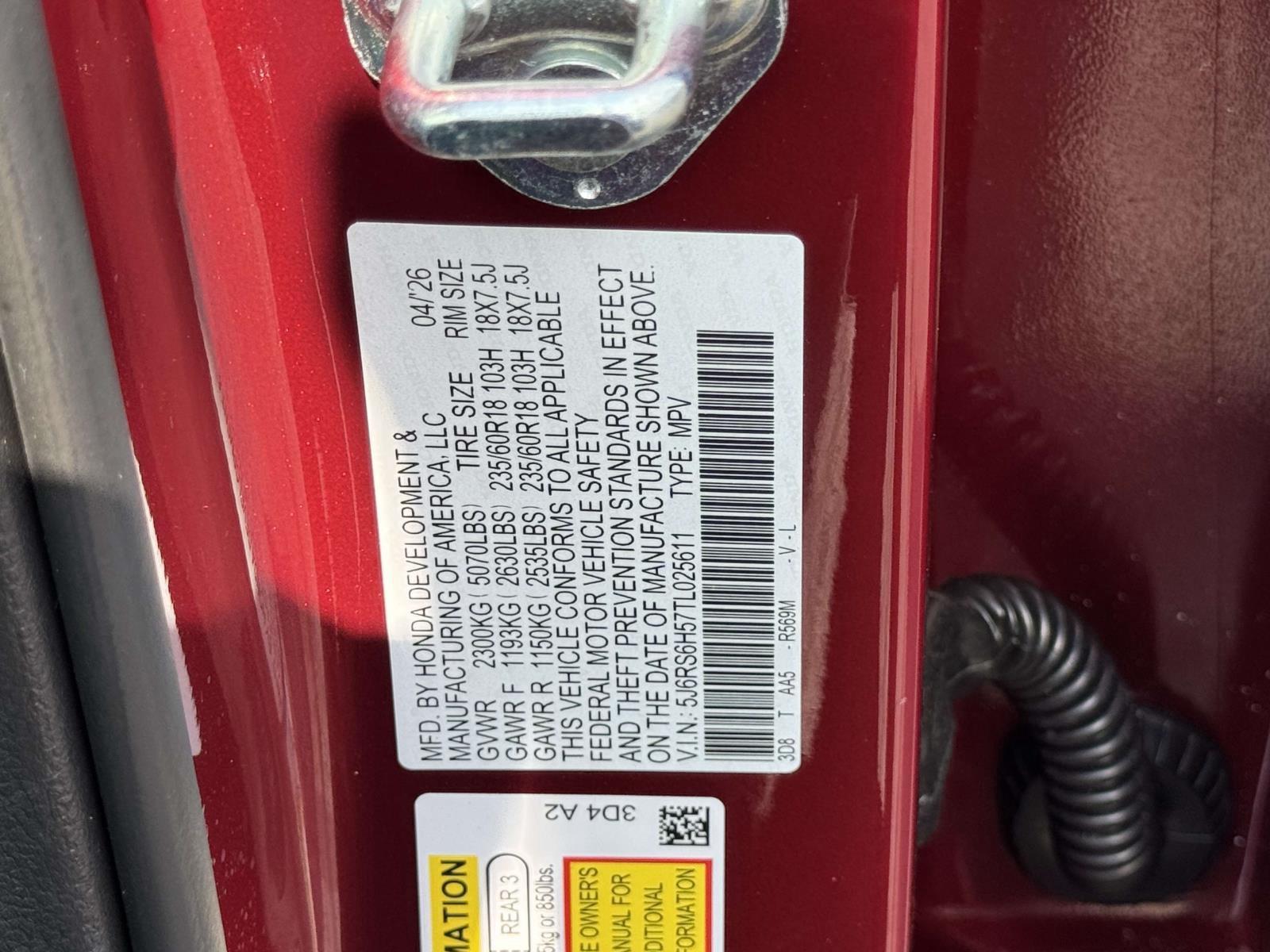 Used 2026 Honda CR-V Hybrid SUV