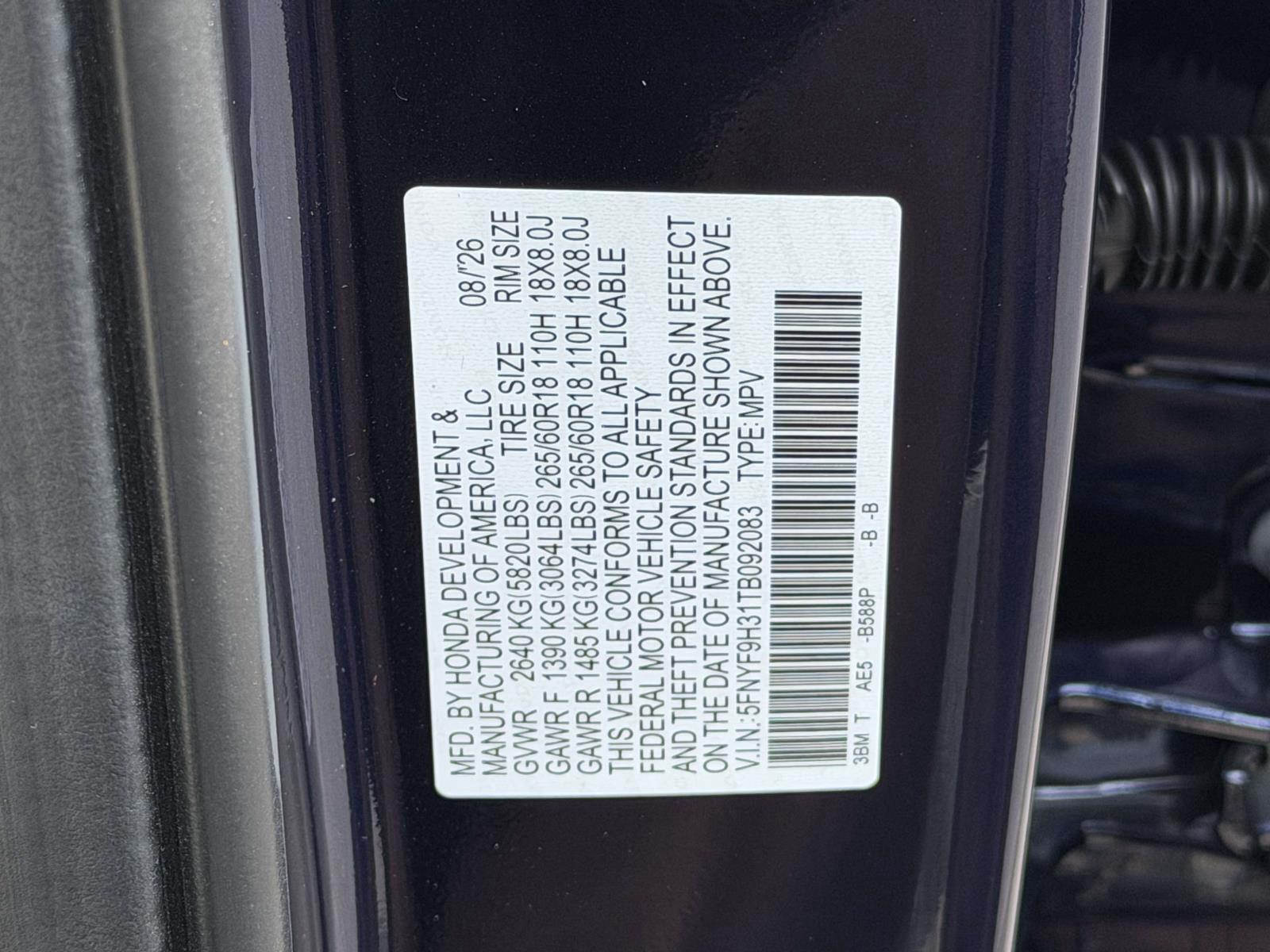 New 2026 Honda Passport SUV