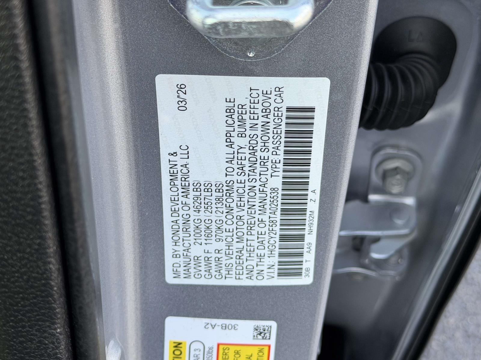 Used 2026 Honda Accord Hybrid Sedan