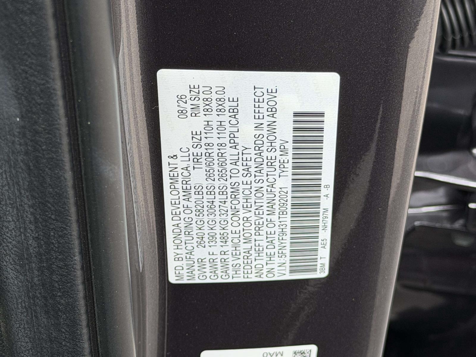 New 2026 Honda Passport SUV