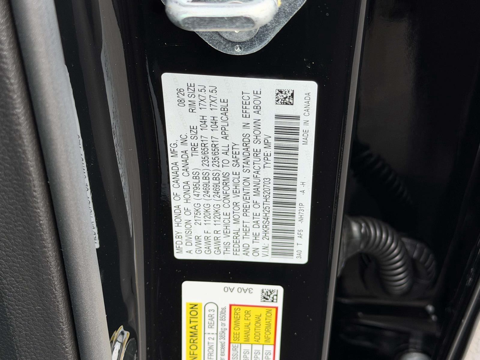 New 2026 Honda CR-V SUV