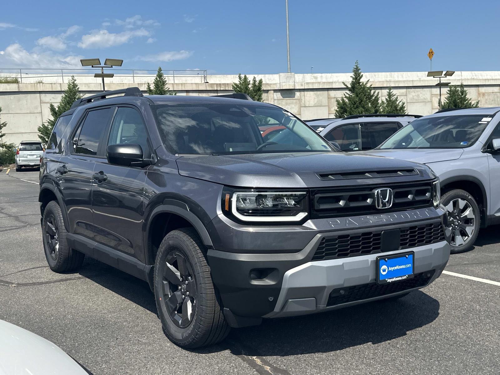Gray (Modern Steel Metallic) 2026 Honda Passport SUV / Crossover All-Wheel Drive Automatic
