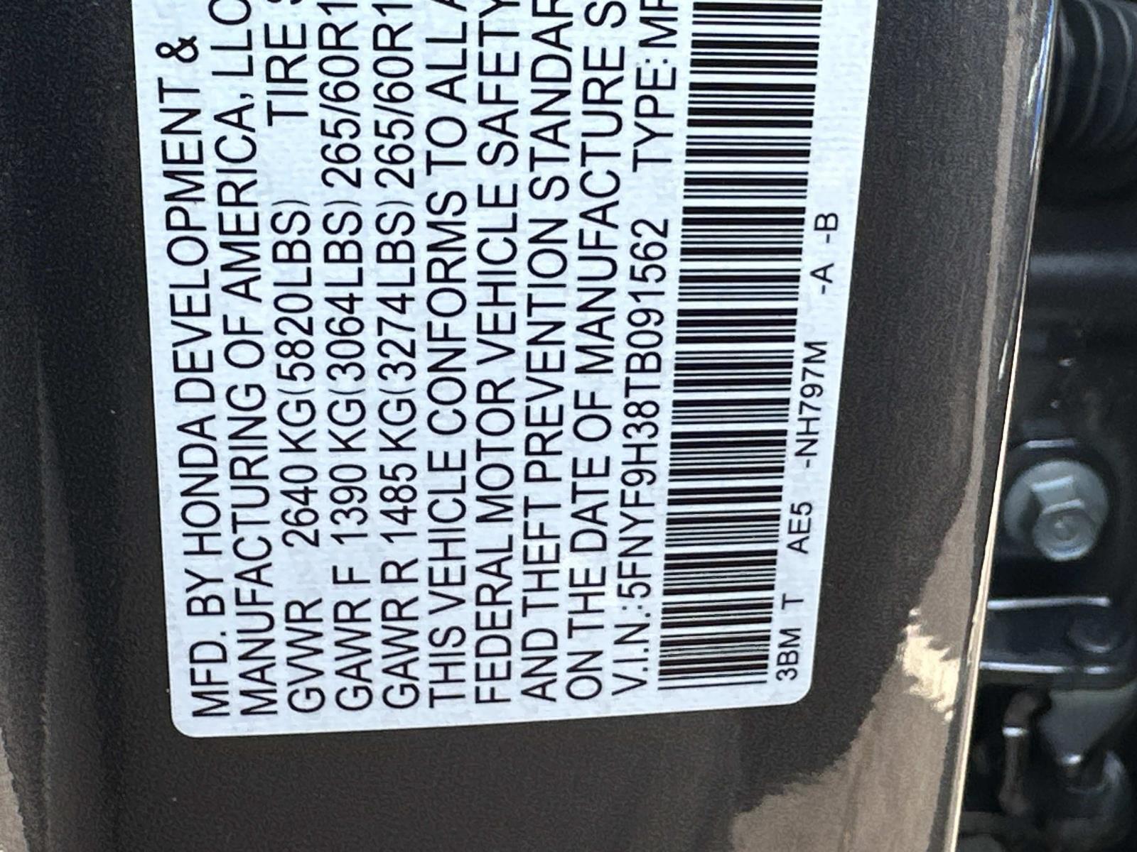 New 2026 Honda Passport SUV