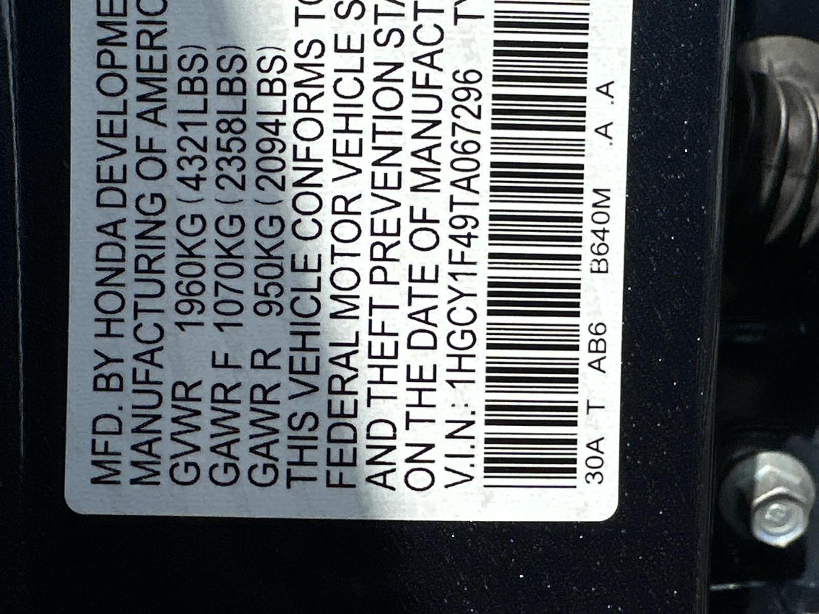 New 2026 Honda Accord Sedan Sedan
