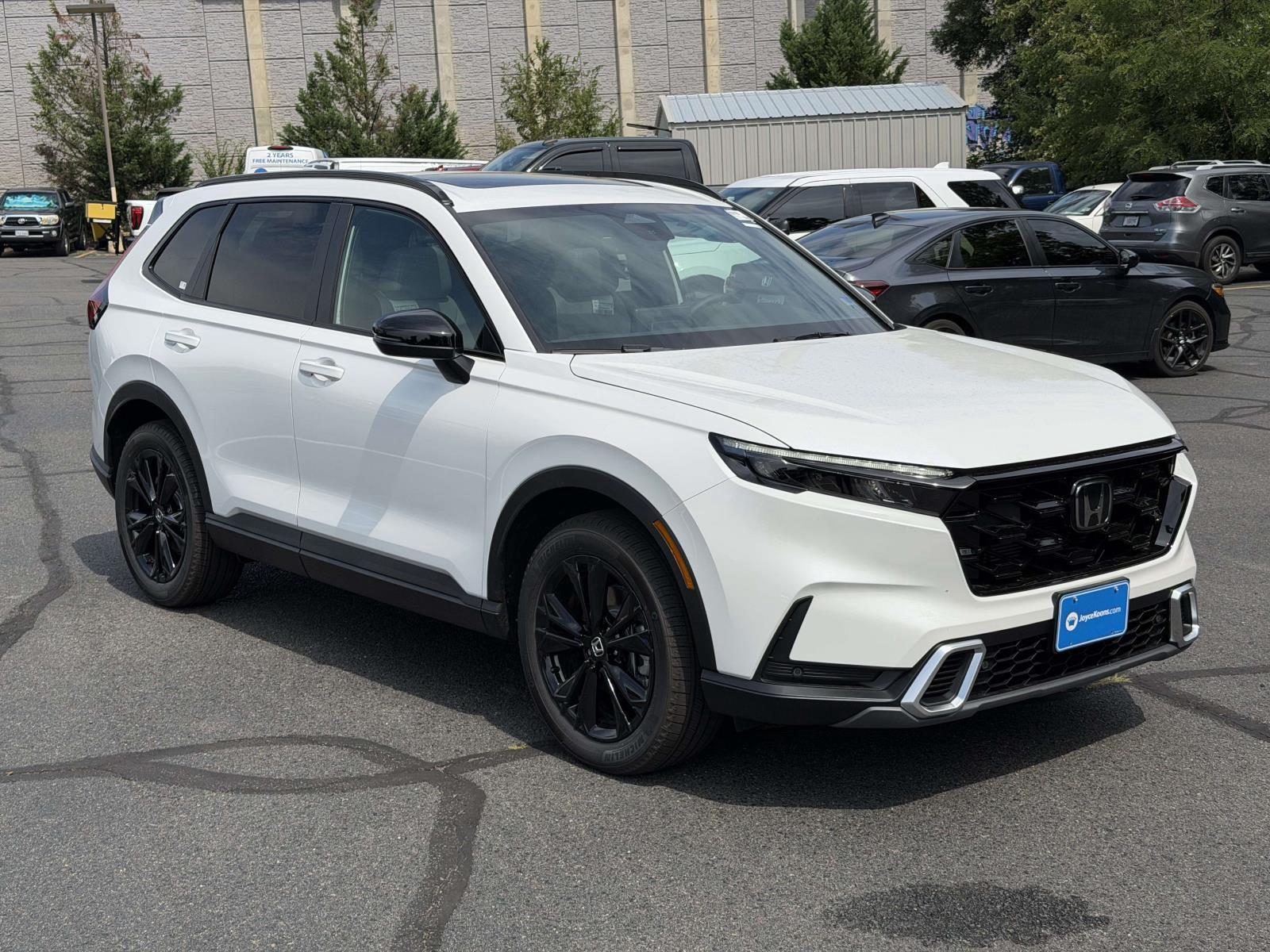 Platinum White Pearl 2026 Honda CR-V Hybrid SUV / Crossover All-Wheel Drive 1-Speed Dual Clutch