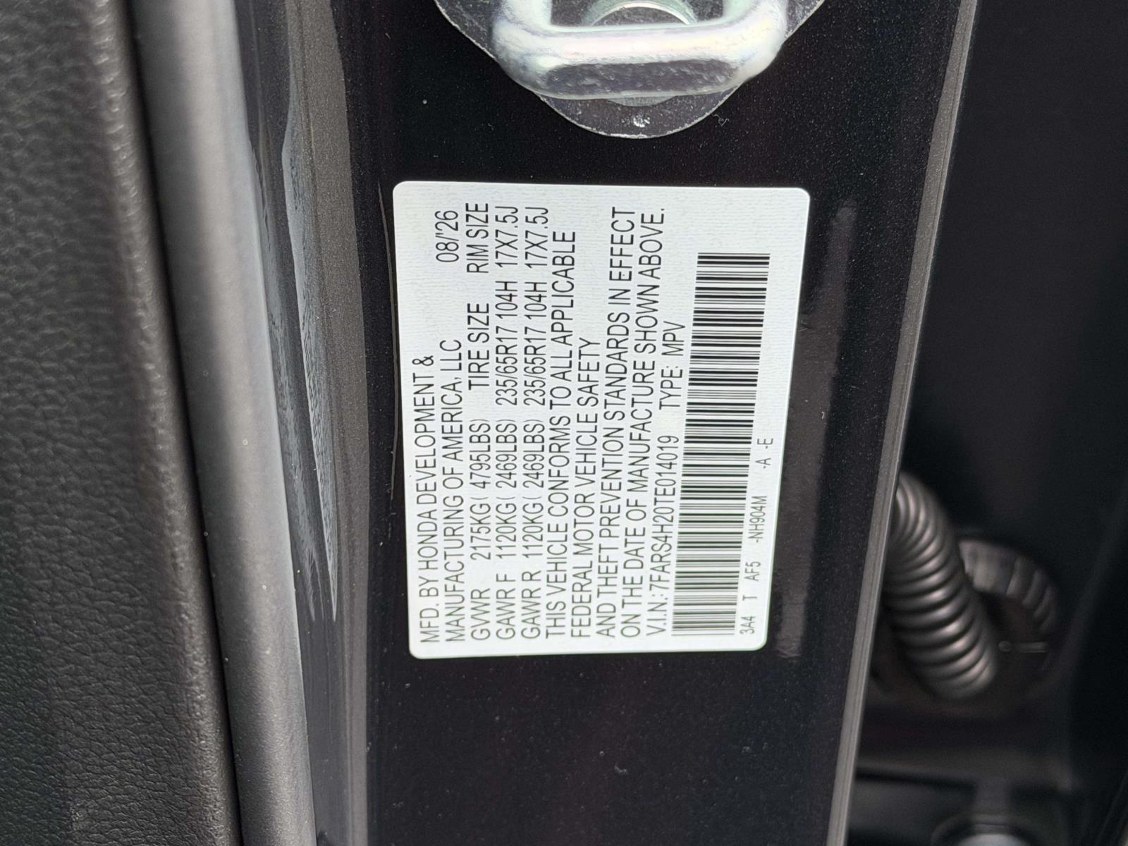 New 2026 Honda CR-V SUV