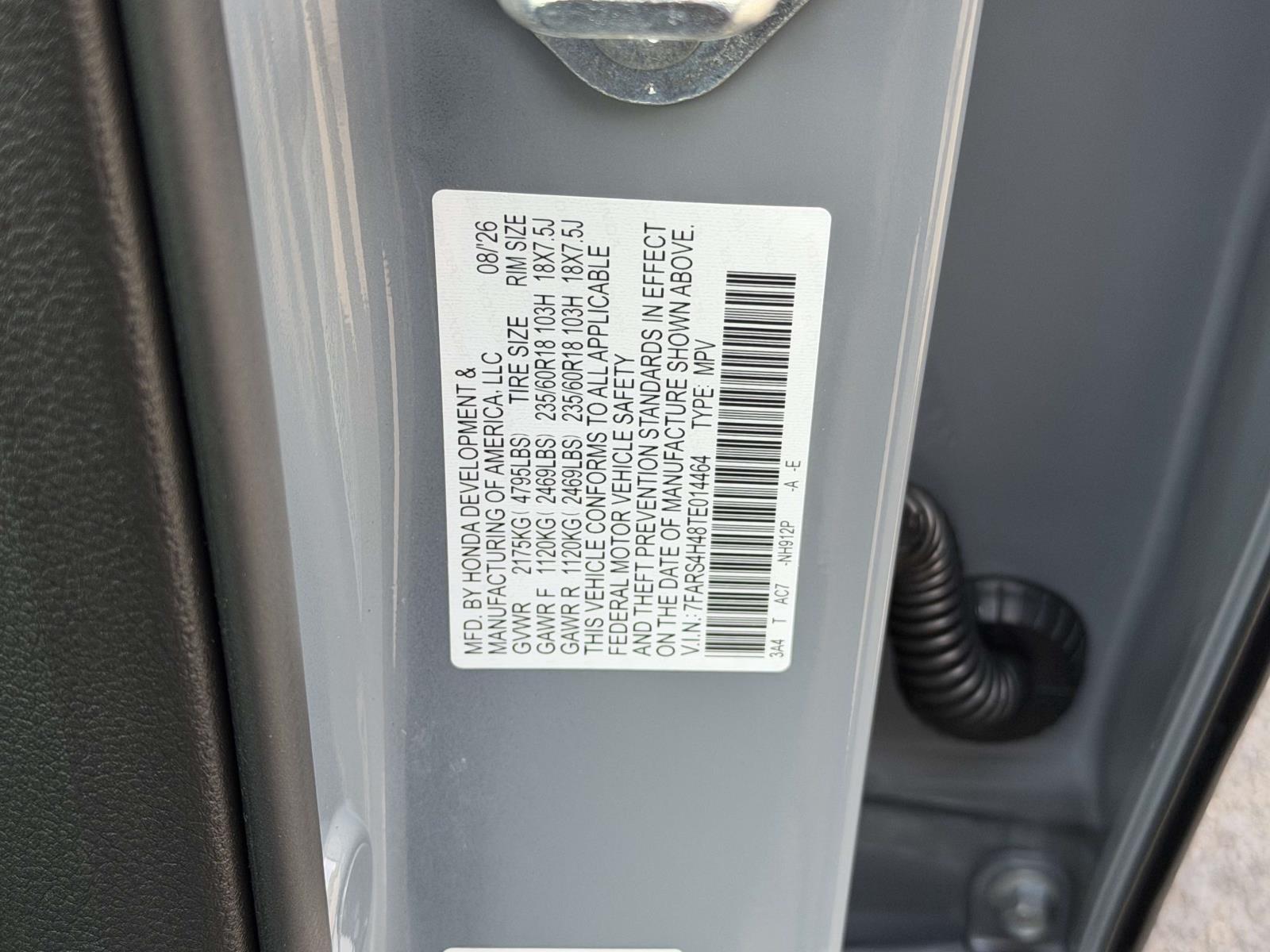 New 2026 Honda CR-V SUV