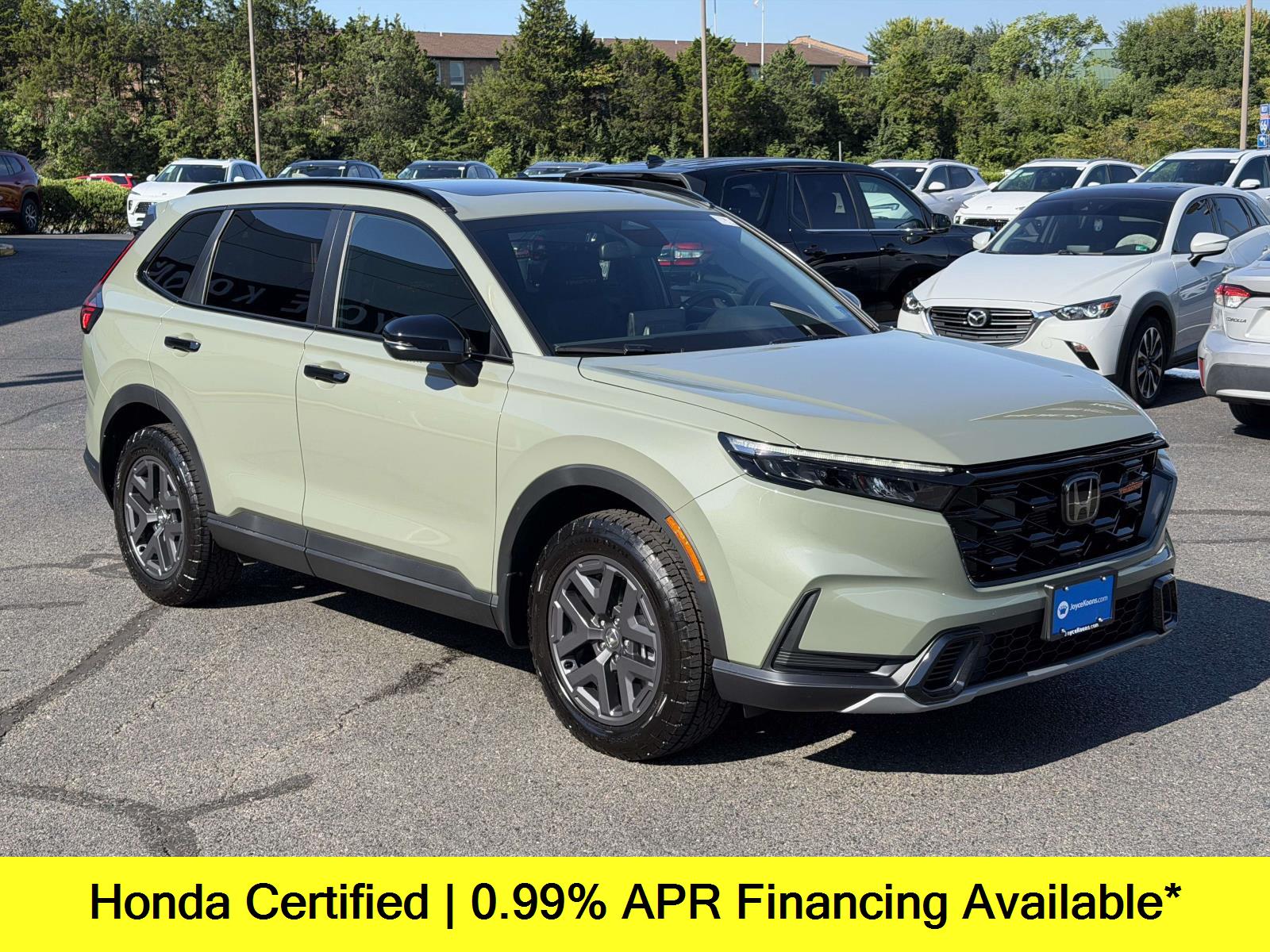 ASH GREEN METALLIC 2026 Honda CR-V Hybrid SUV / Crossover All-Wheel Drive Continuously Variable Transmission